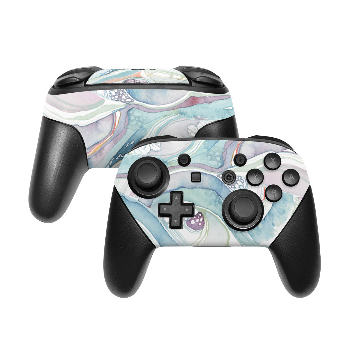 Abstract Organic - Nintendo Switch Pro Controller Skin