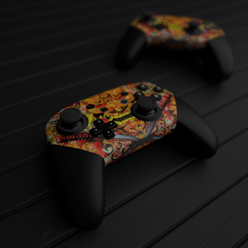 Asian Crest - Nintendo Switch Pro Controller Skin