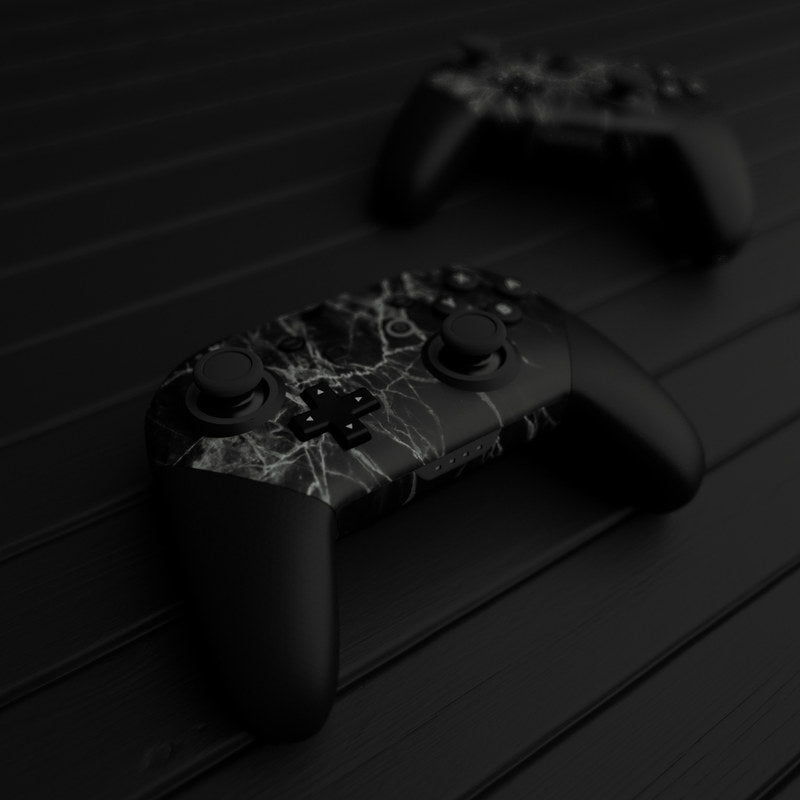 Black Marble - Nintendo Switch Pro Controller Skin