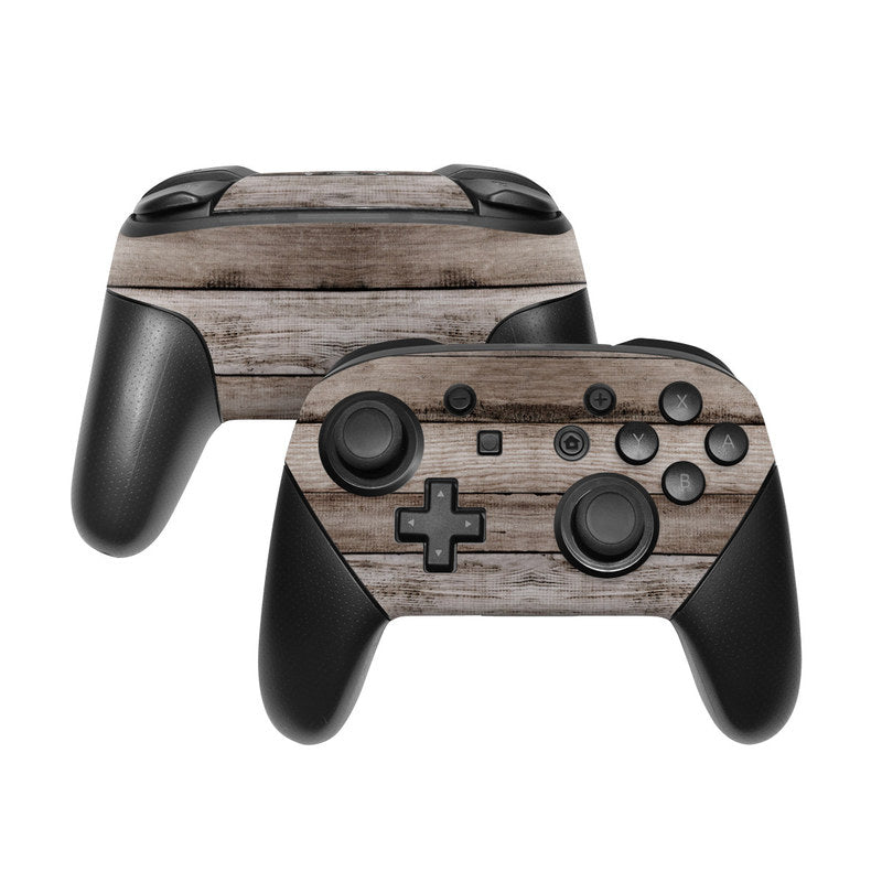 Barn Wood - Nintendo Switch Pro Controller Skin