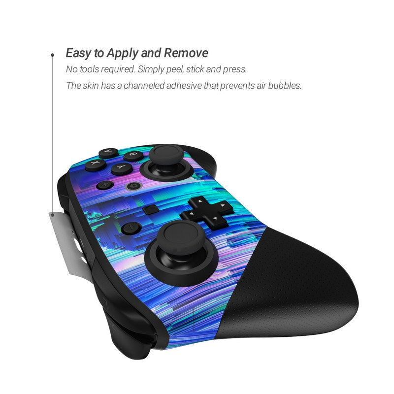 Glitch Trip - Nintendo Switch Pro Controller Skin