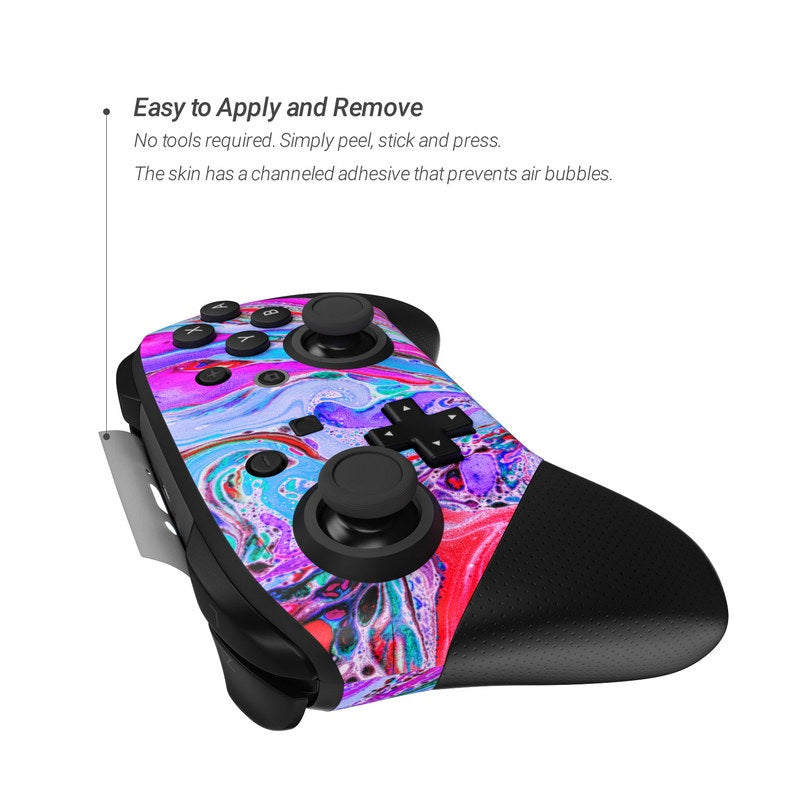 Marbled Lustre - Nintendo Switch Pro Controller Skin
