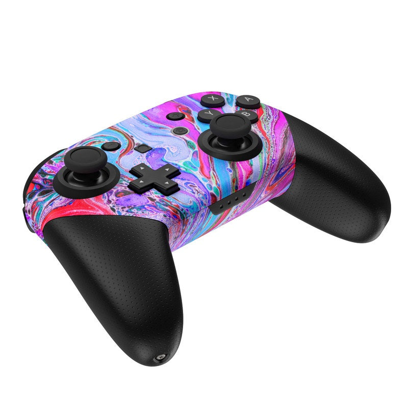 Marbled Lustre - Nintendo Switch Pro Controller Skin