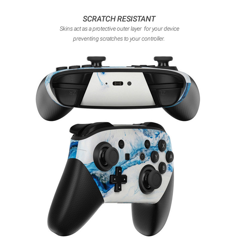 Polar Marble - Nintendo Switch Pro Controller Skin