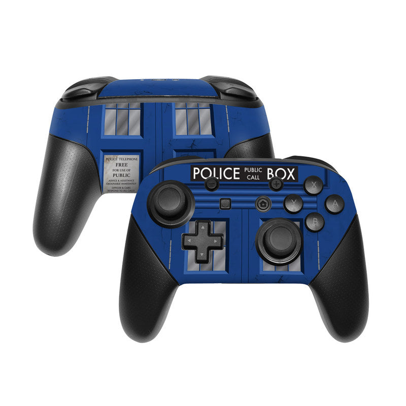 Police Box - Nintendo Switch Pro Controller Skin