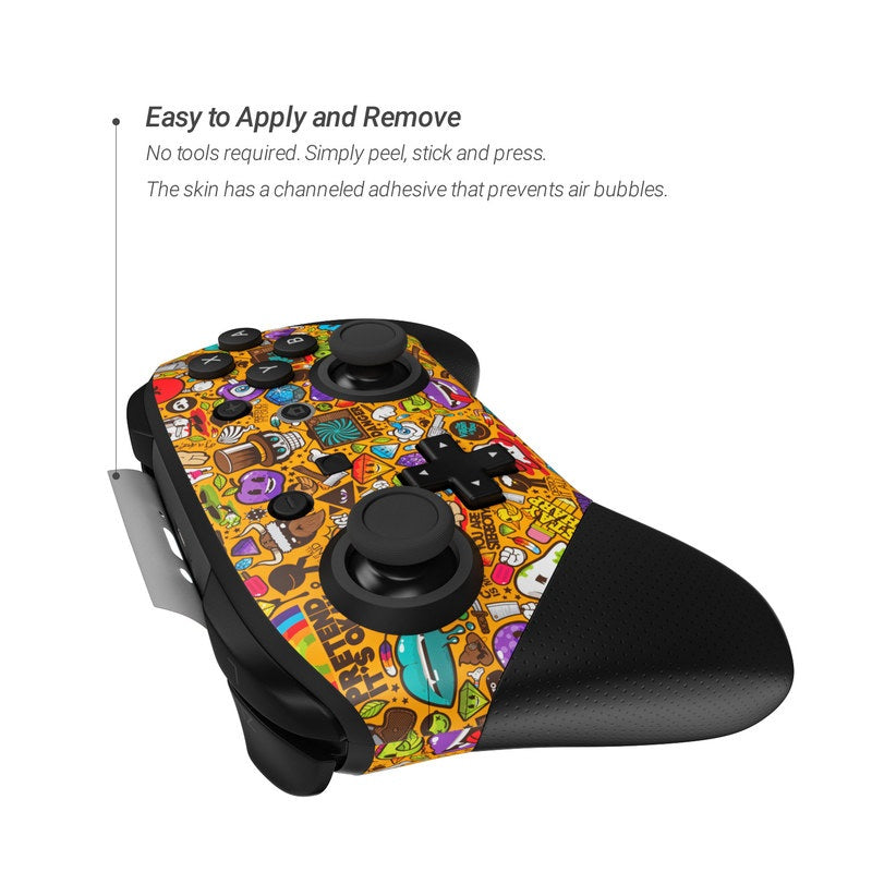 Psychedelic - Nintendo Switch Pro Controller Skin