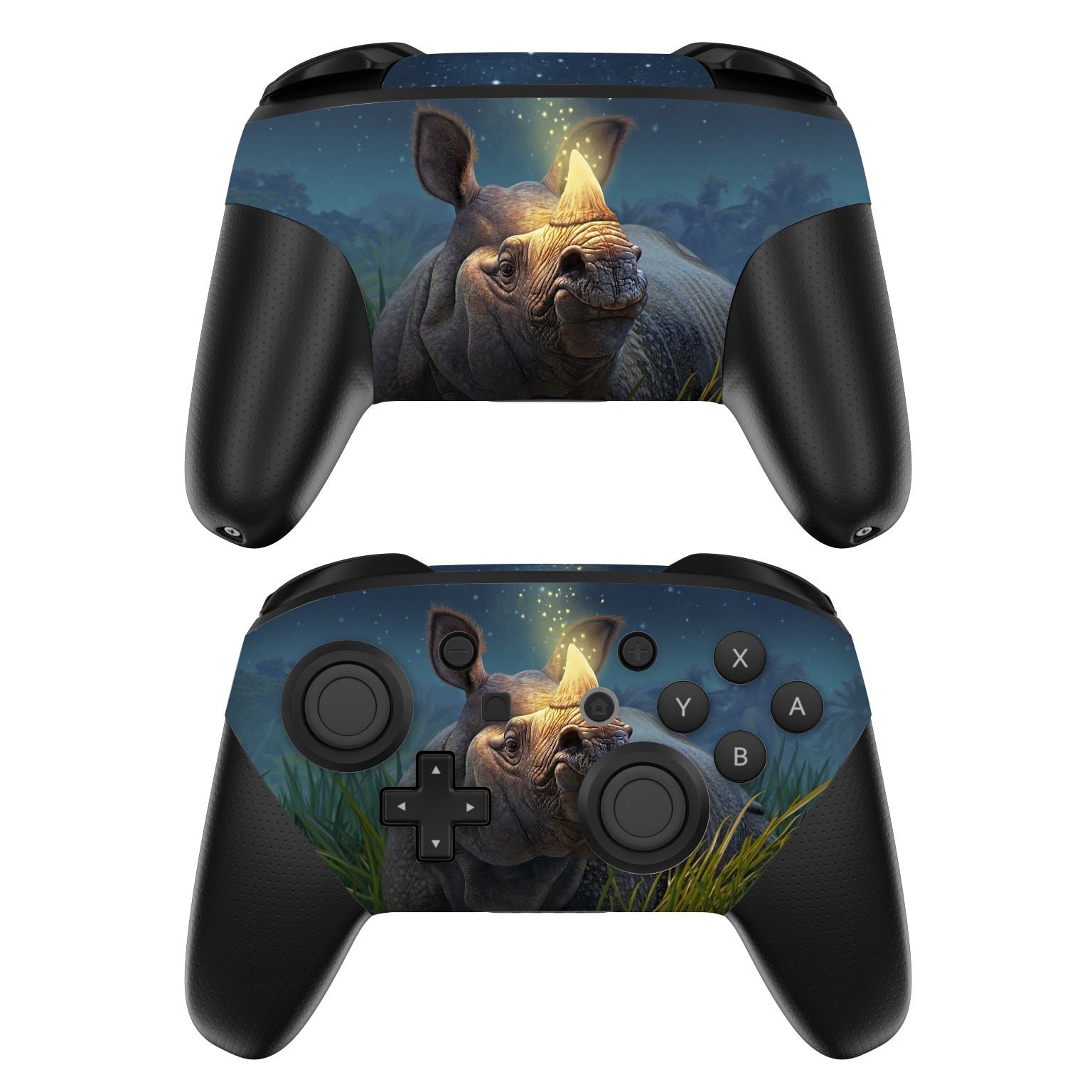 Rhinoceros Unicornis - Nintendo Switch Pro Controller Skin