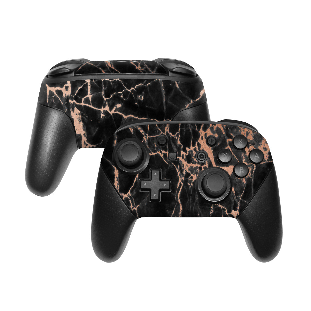 Rose Quartz Marble - Nintendo Switch Pro Controller Skin