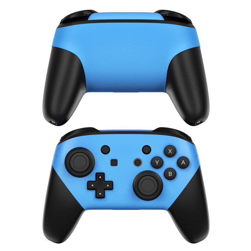 Solid State Blue - Nintendo Switch Pro Controller Skin