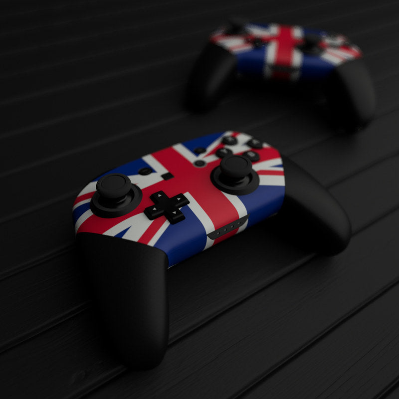 Union Jack - Nintendo Switch Pro Controller Skin