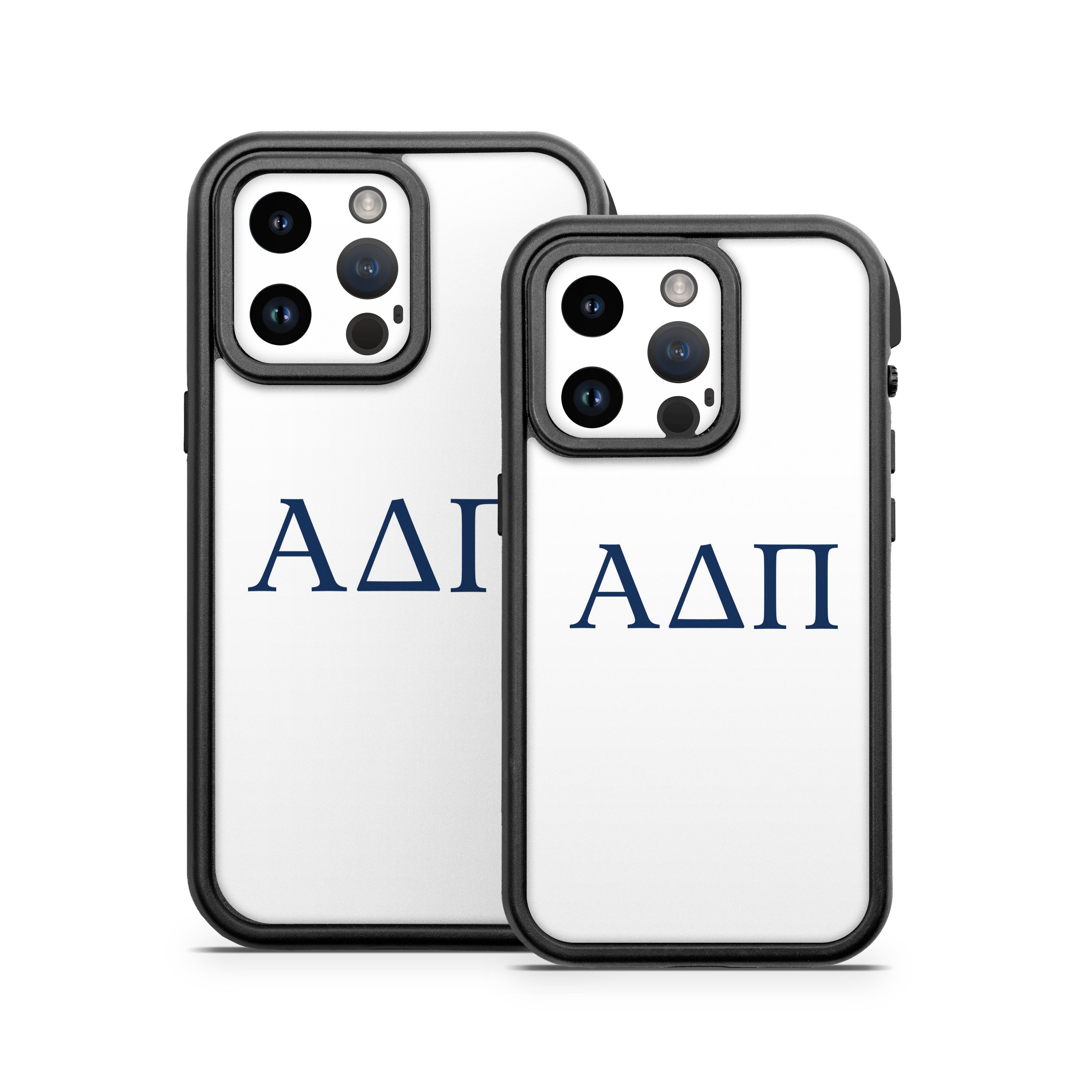 Alpha Delta Pi Greek Letters White - Otterbox Fre iPhone 14 Case Skin