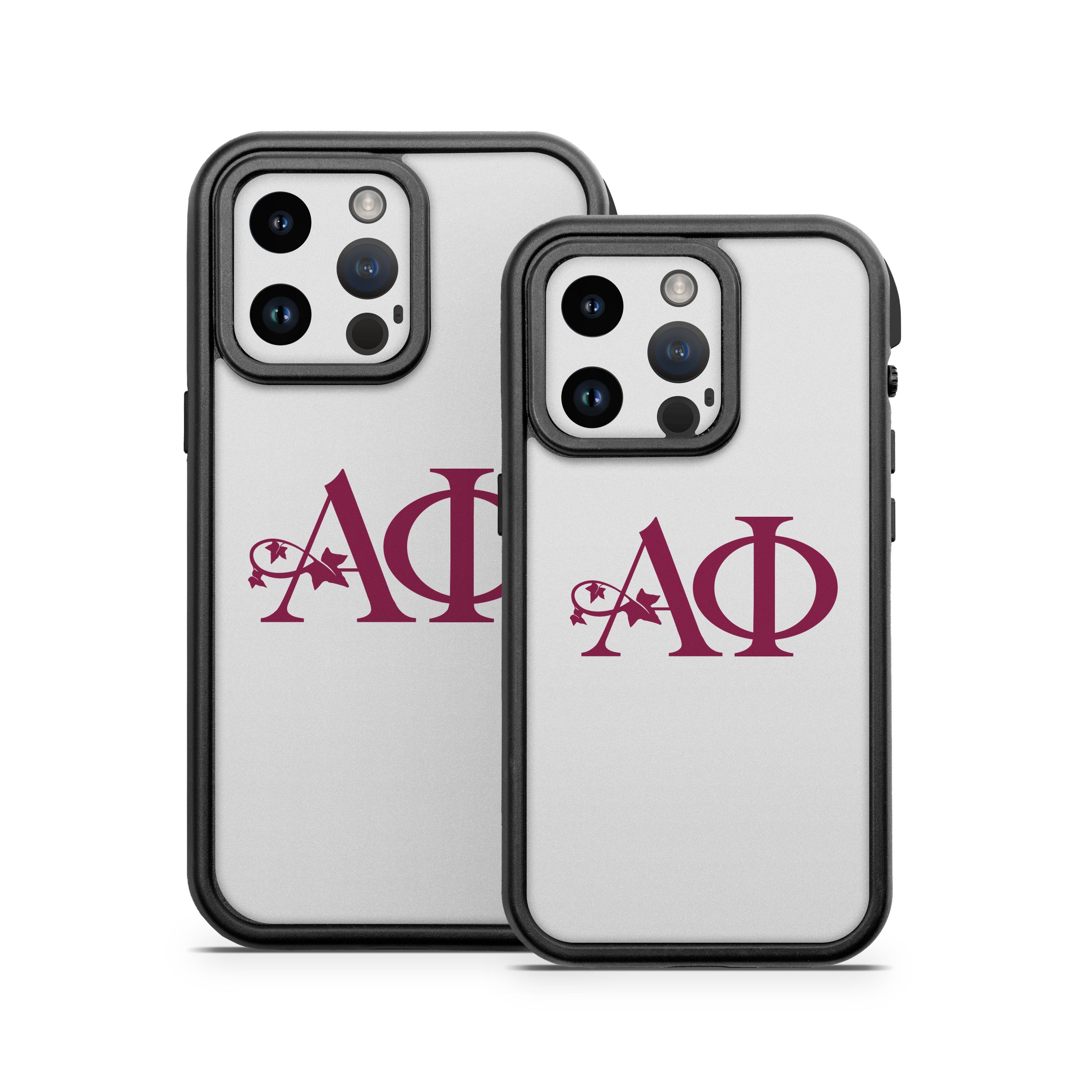 Alpha Phi Greek Letters Silver - Otterbox Fre iPhone 14 Case Skin