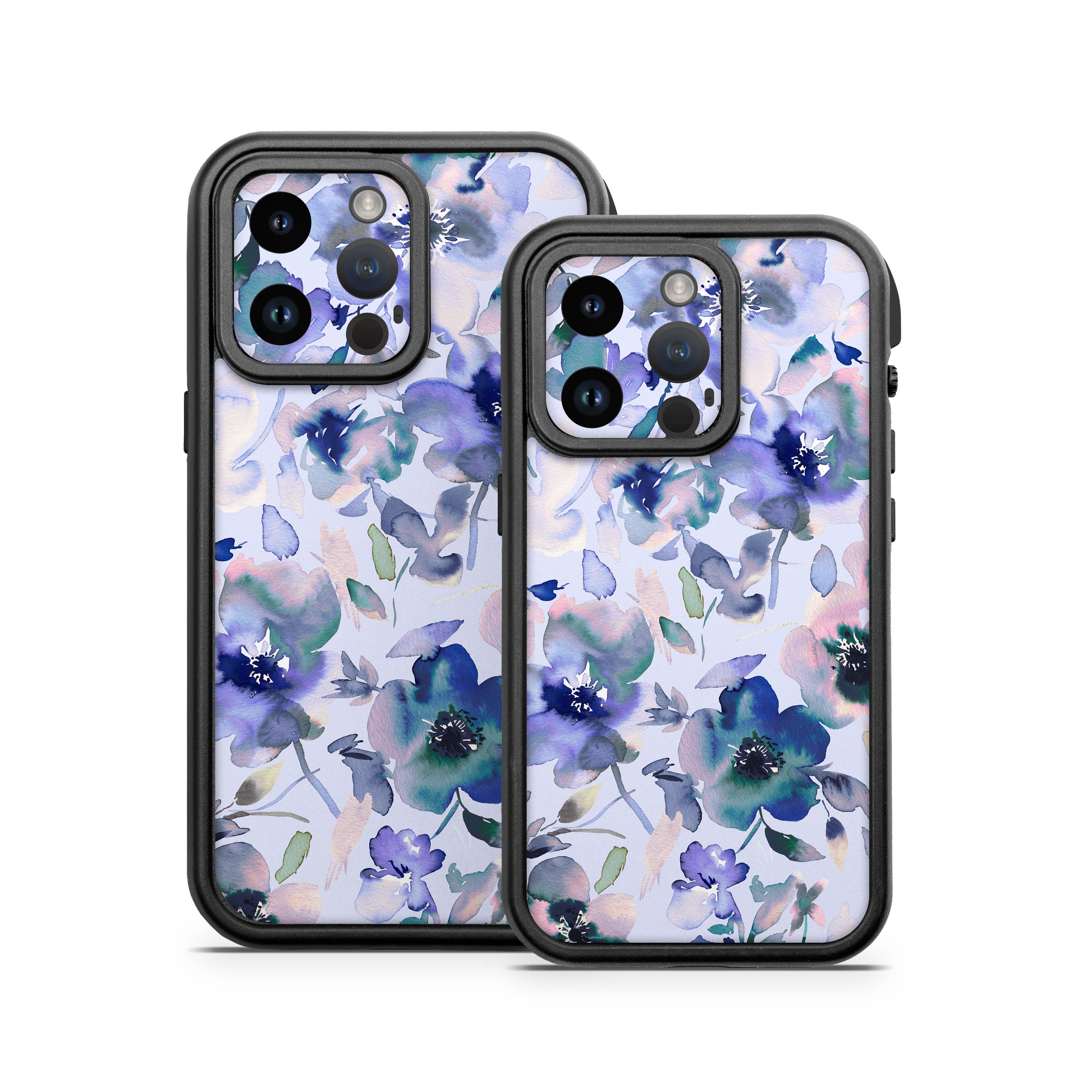 Aquatic Artistic Flowers - Otterbox Fre iPhone 14 Case Skin