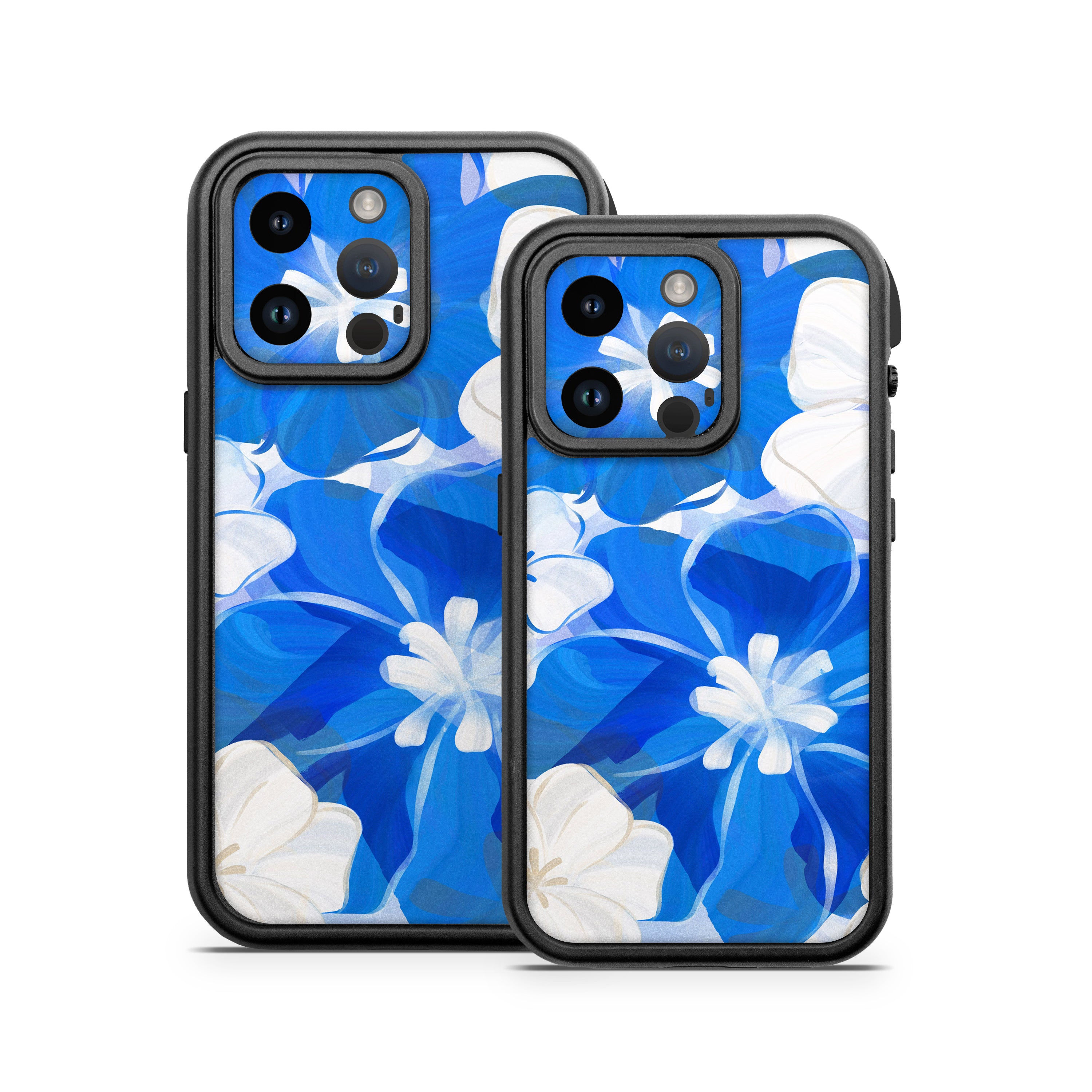 Blue Flowers - Otterbox Fre iPhone 14 Case Skin