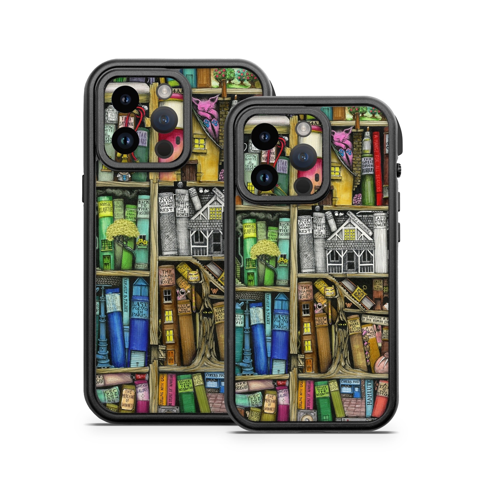 Bookshelf - Otterbox Fre iPhone 14 Case Skin