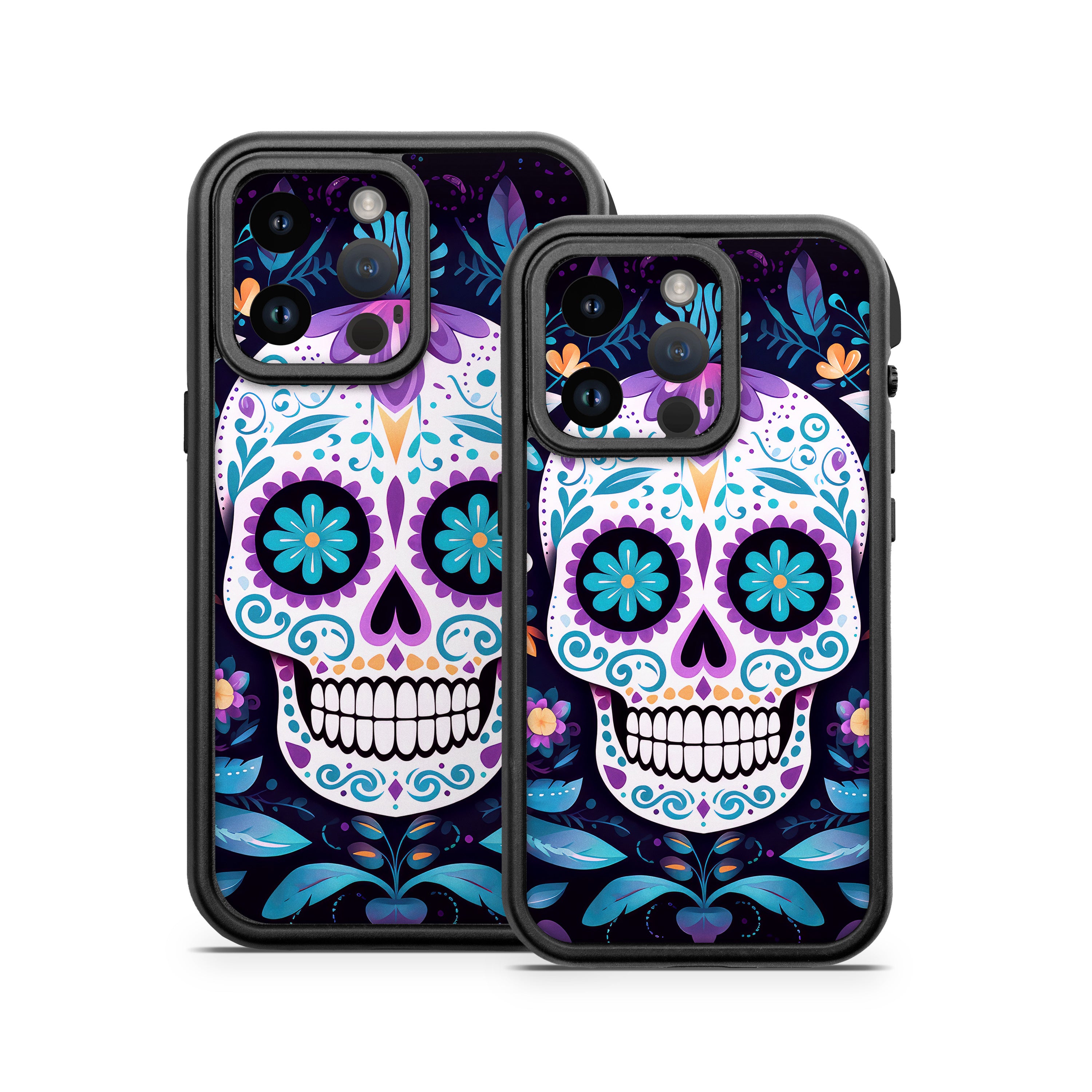 Calavera Azul - Otterbox Fre iPhone 14 Case Skin