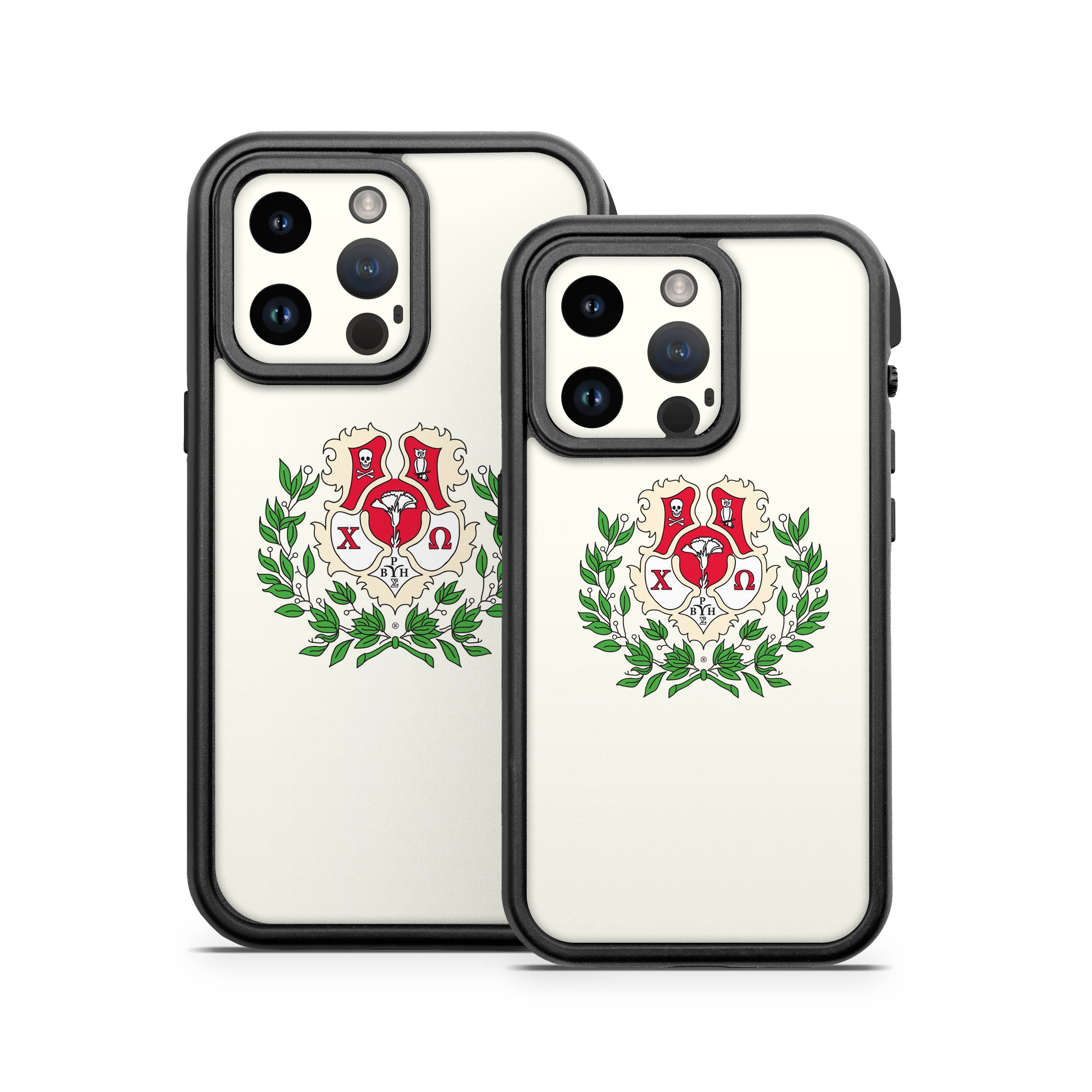 Chi Omega Crest Cream - Otterbox Fre iPhone 14 Case Skin