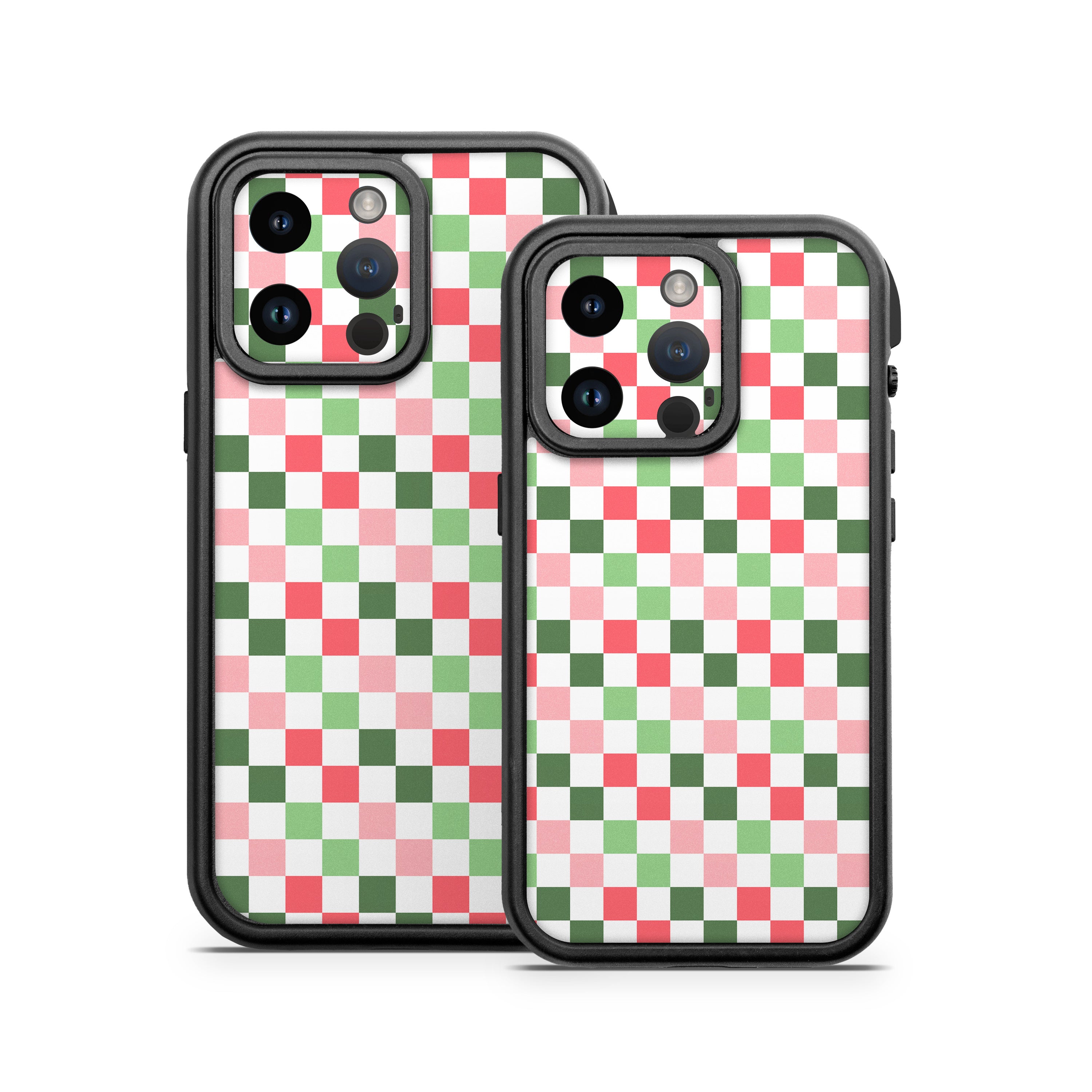 Christmas Checkers - Otterbox Fre iPhone 14 Case Skin