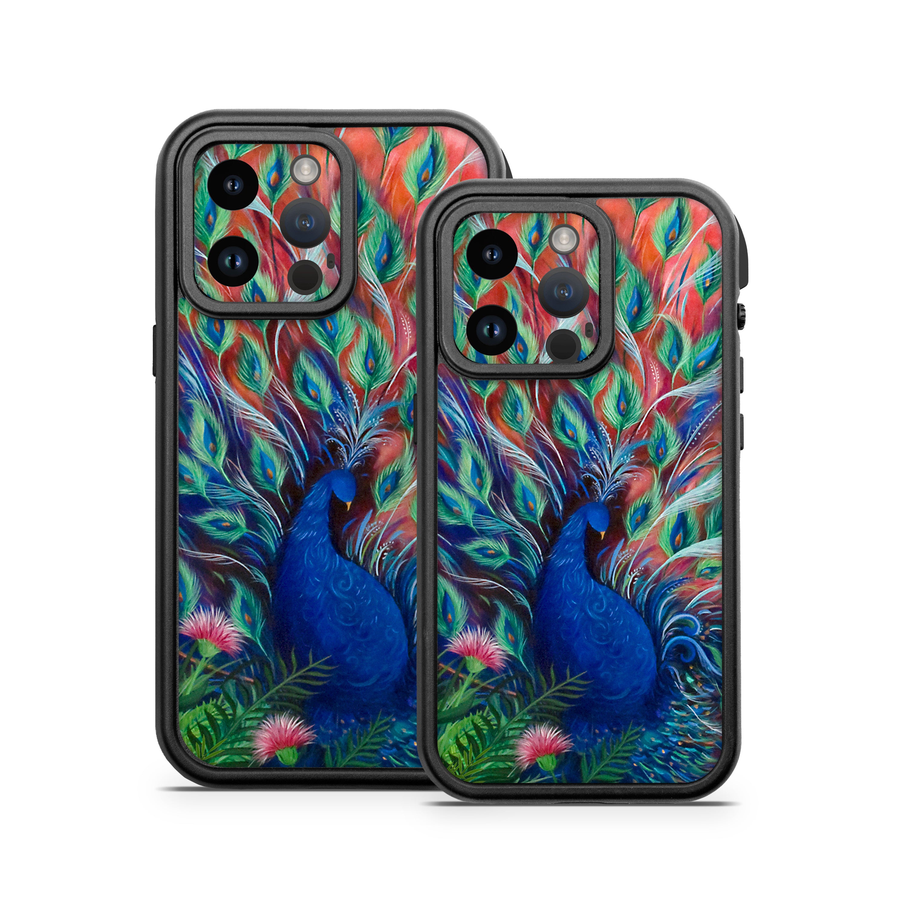 Coral Peacock - Otterbox Fre iPhone 14 Case Skin