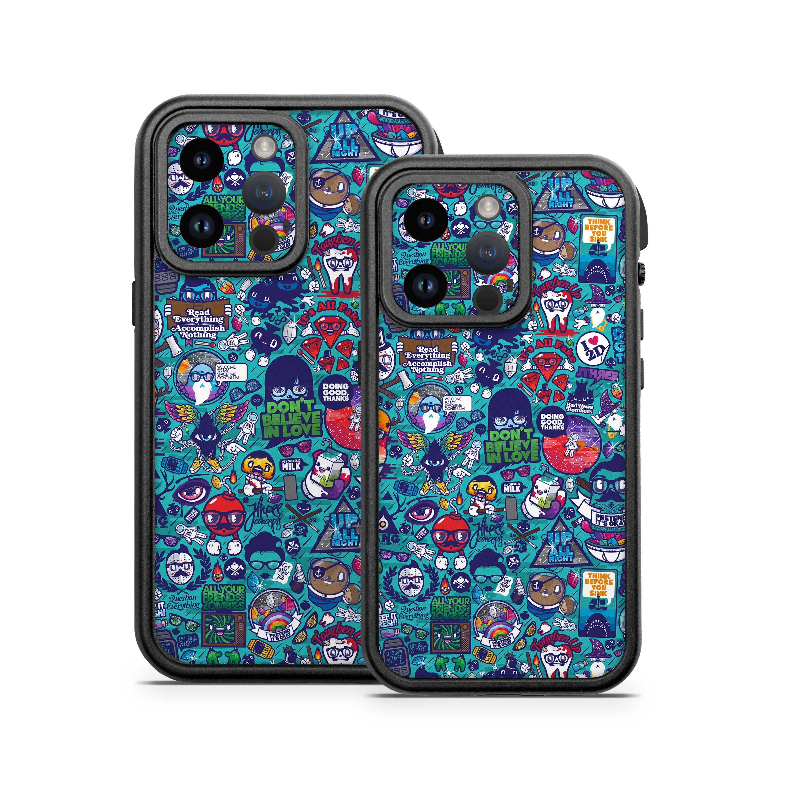 Cosmic Ray - Otterbox Fre iPhone 14 Case Skin