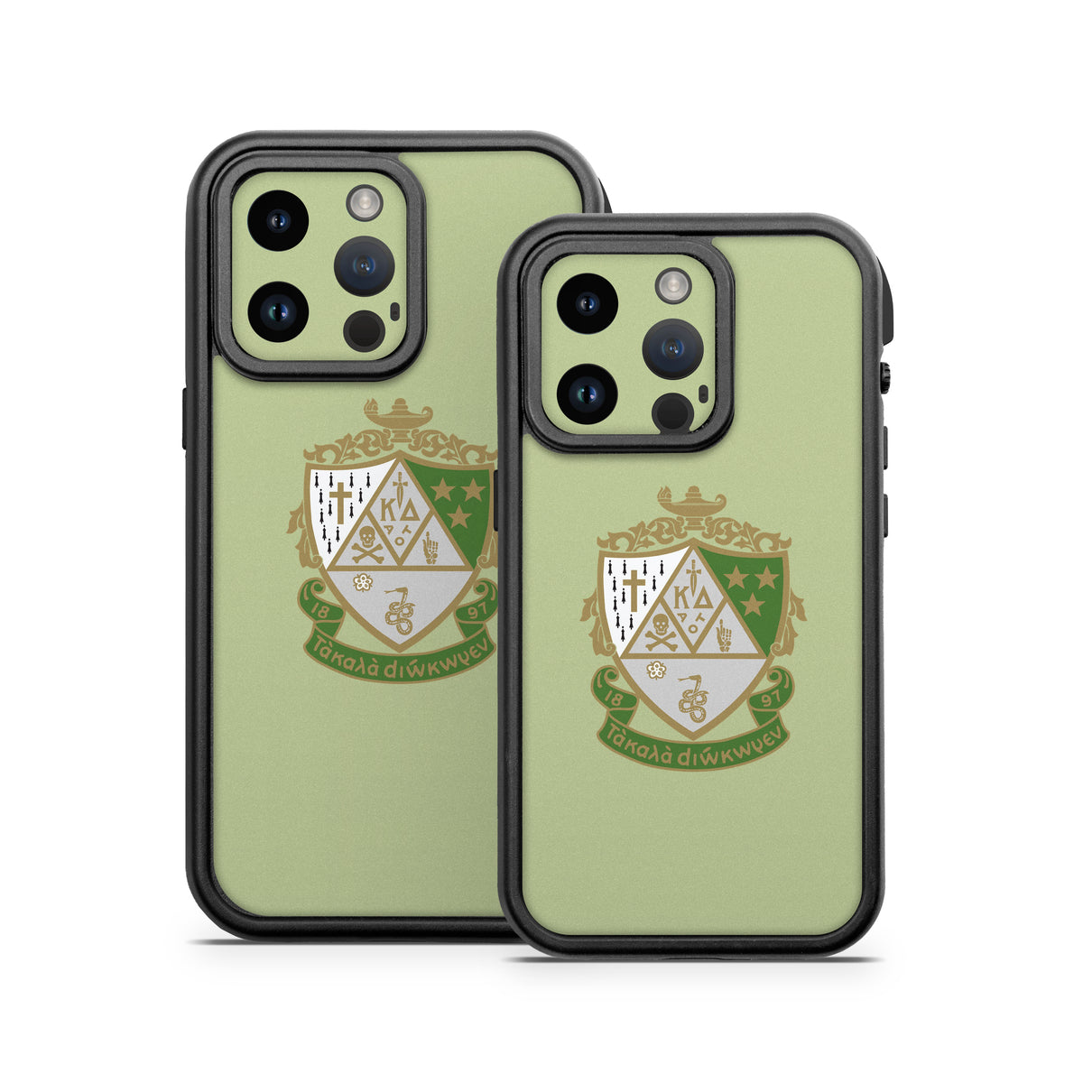 Kappa Delta Crest Light Olive - Otterbox Fre iPhone 14 Case Skin