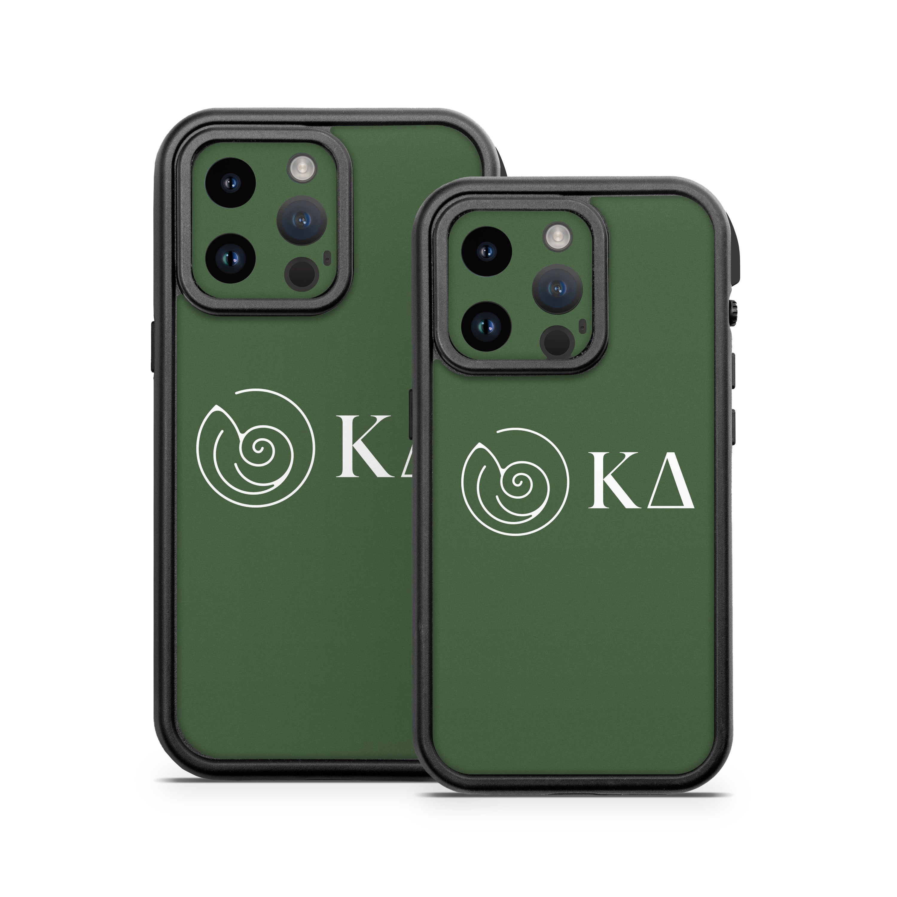 Kappa Delta Greek Letters Dark Olive - Otterbox Fre iPhone 14 Case Skin