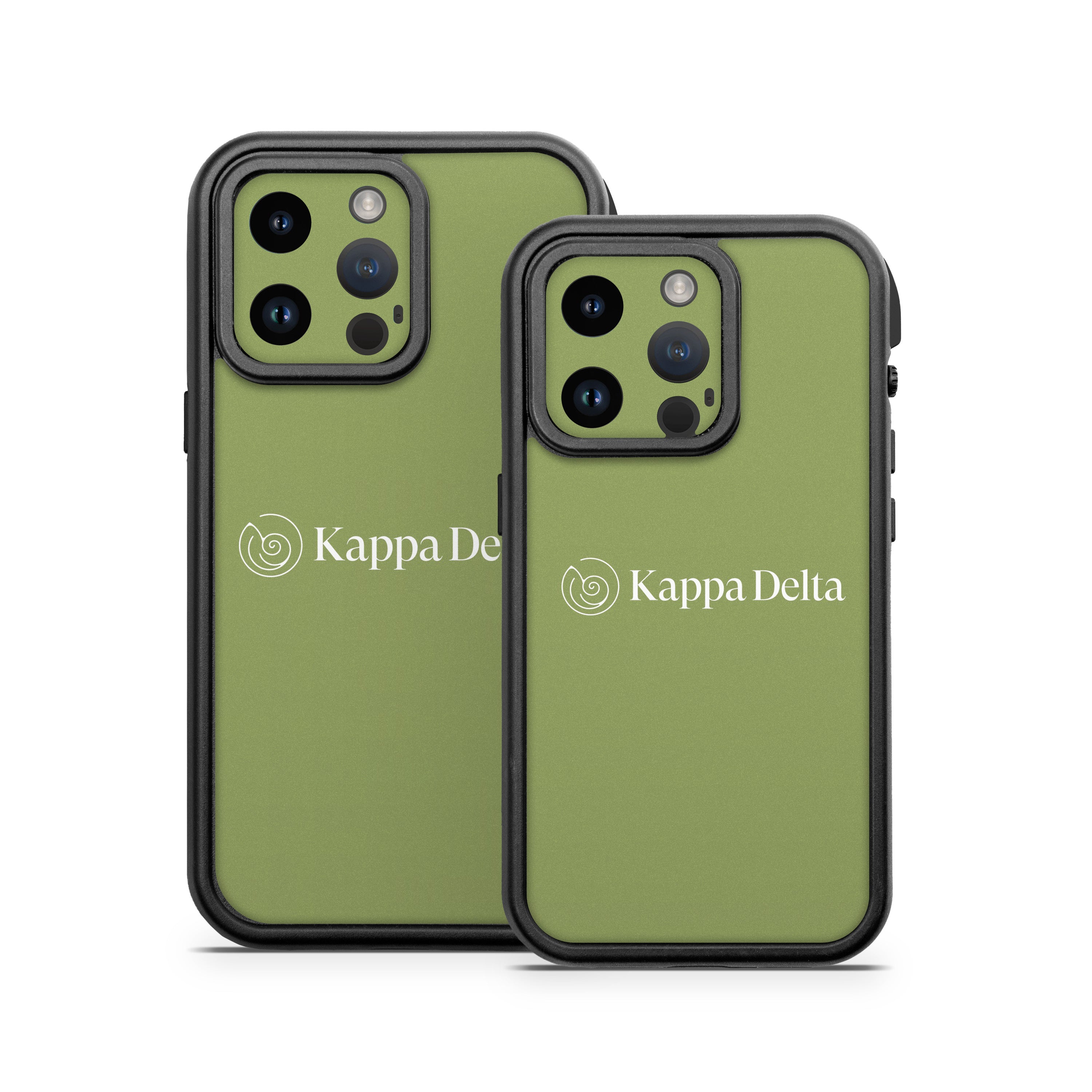Kappa Delta Secondary Logo KD Olive - Otterbox Fre iPhone 14 Case Skin