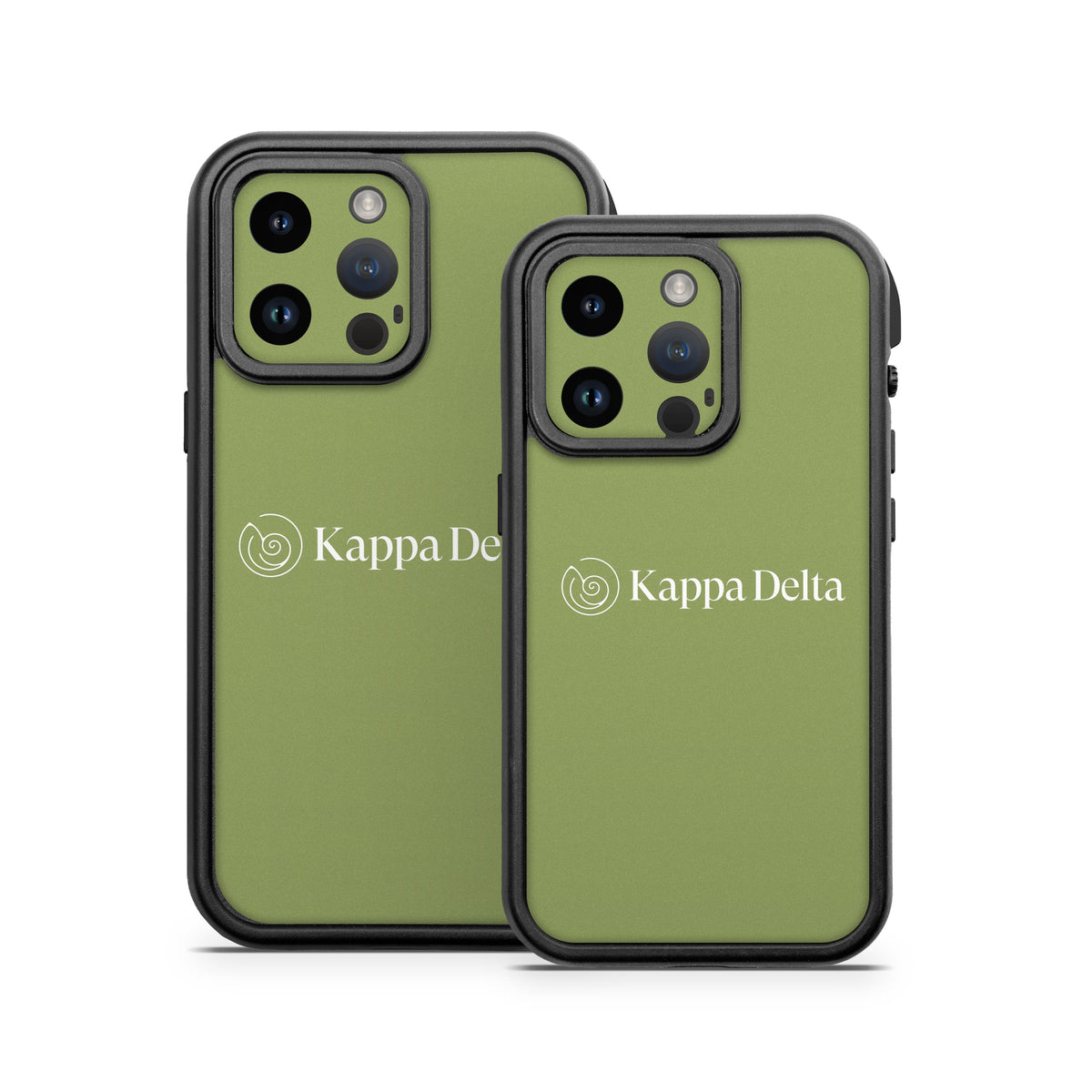 Kappa Delta Secondary Logo KD Olive - Otterbox Fre iPhone 14 Case Skin