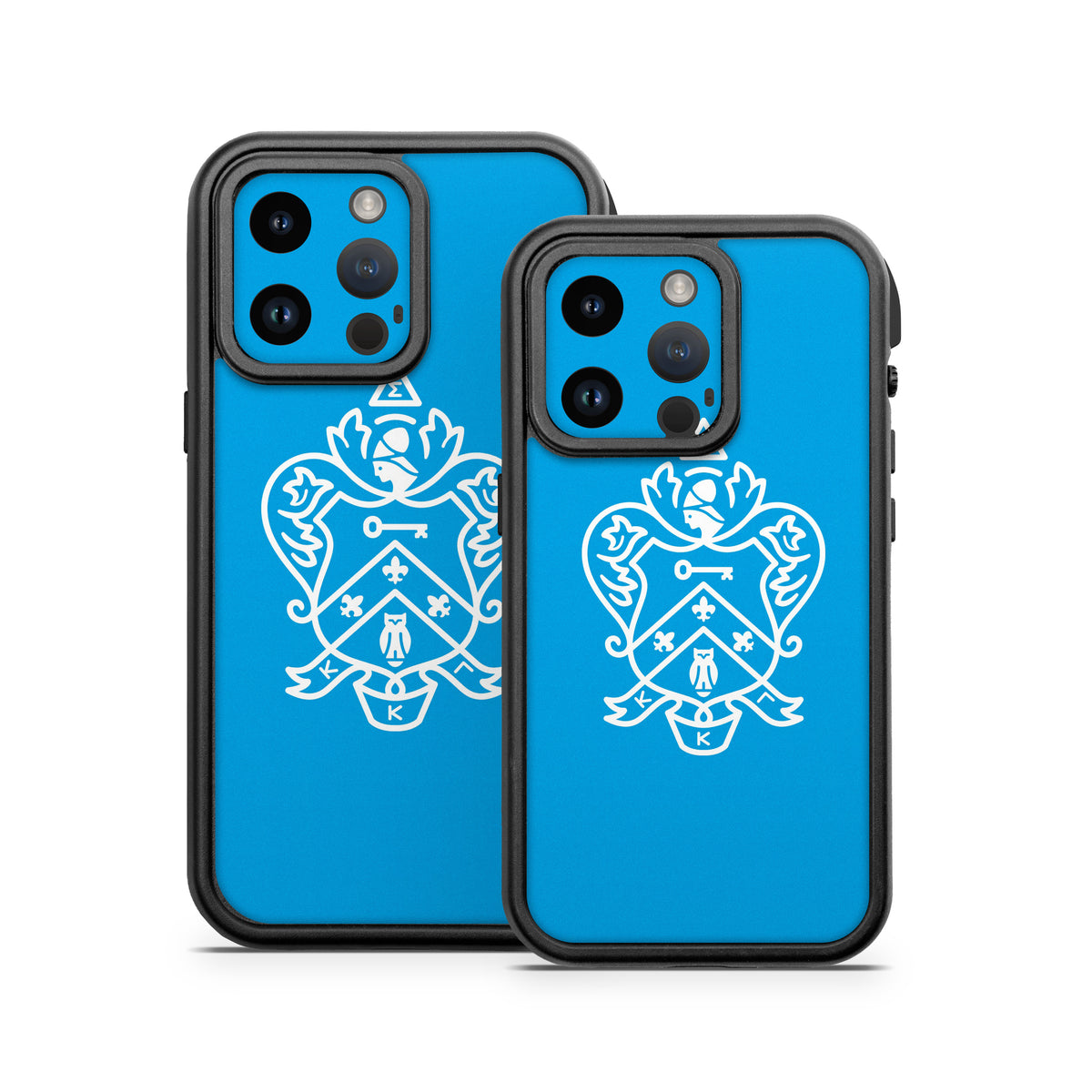 Kappa Kappa Gamma Coat of Arms Gamma Blue - Otterbox Fre iPhone 14 Case Skin