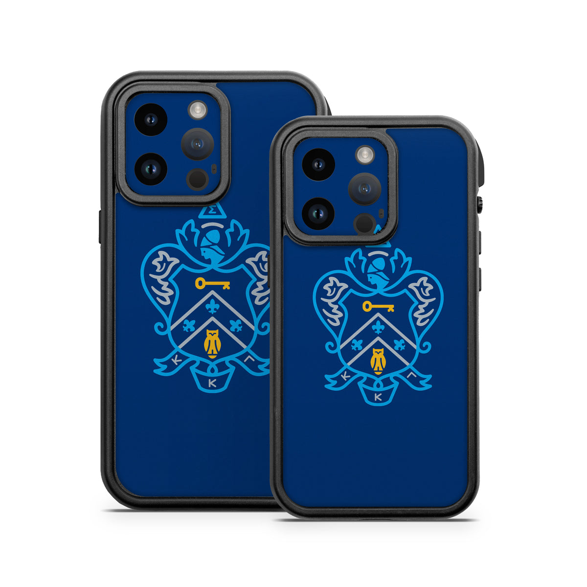 Kappa Kappa Gamma Coat of Arms Kappa Blue - Otterbox Fre iPhone 14 Case Skin