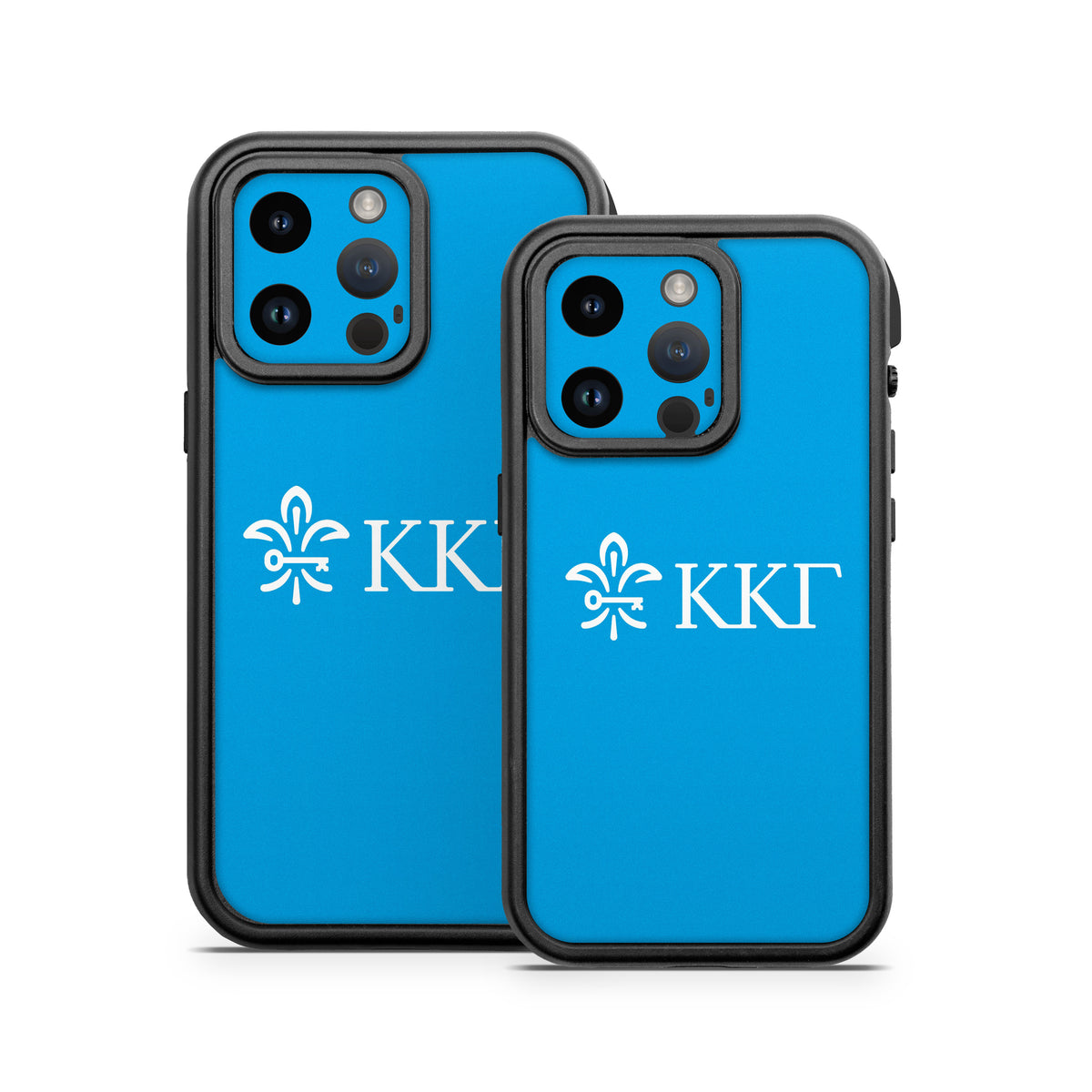 Kappa Kappa Gamma Letterkey Horizontal Gamma Blue - Otterbox Fre iPhone 14 Case Skin