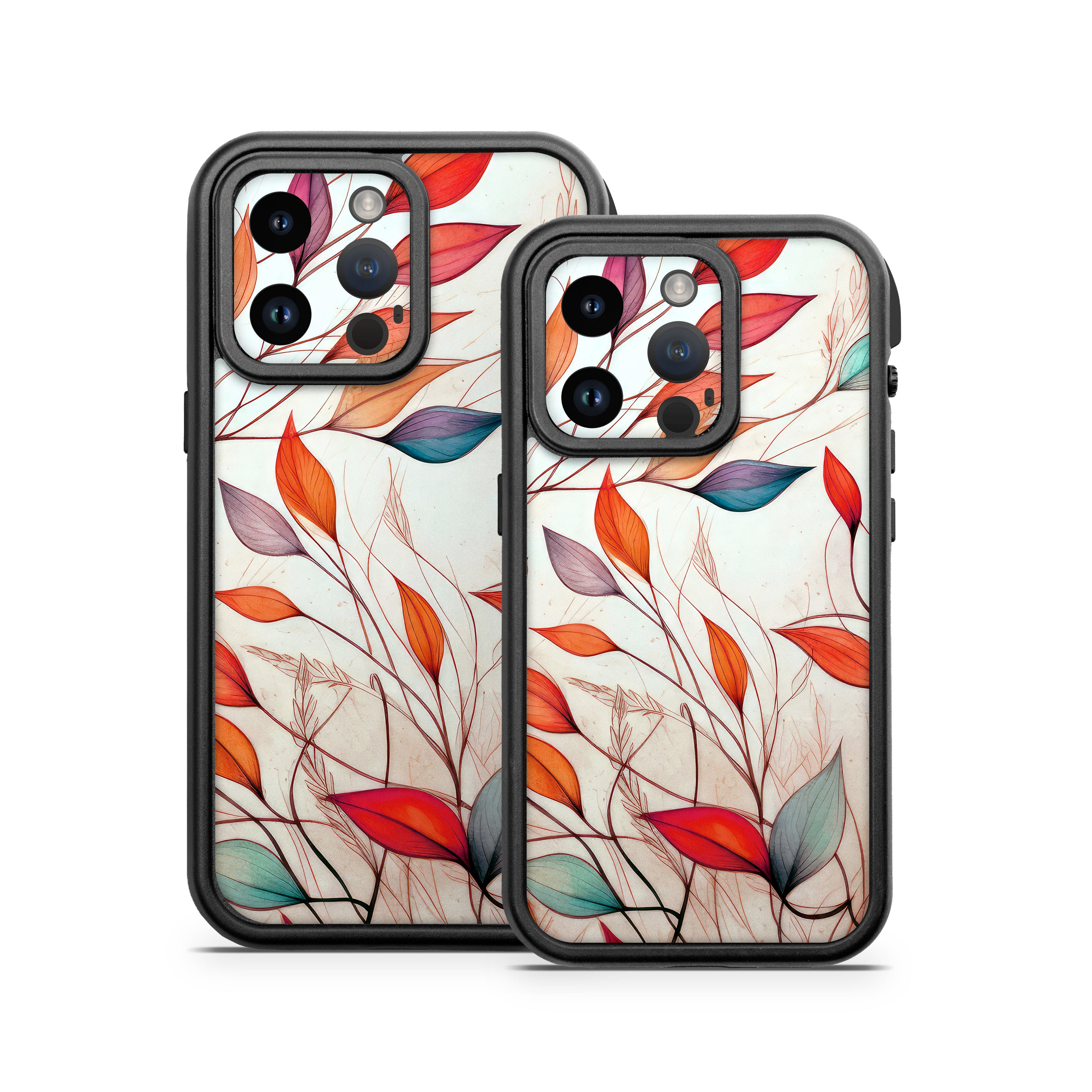 Leaf Sketches - Otterbox Fre iPhone 14 Case Skin