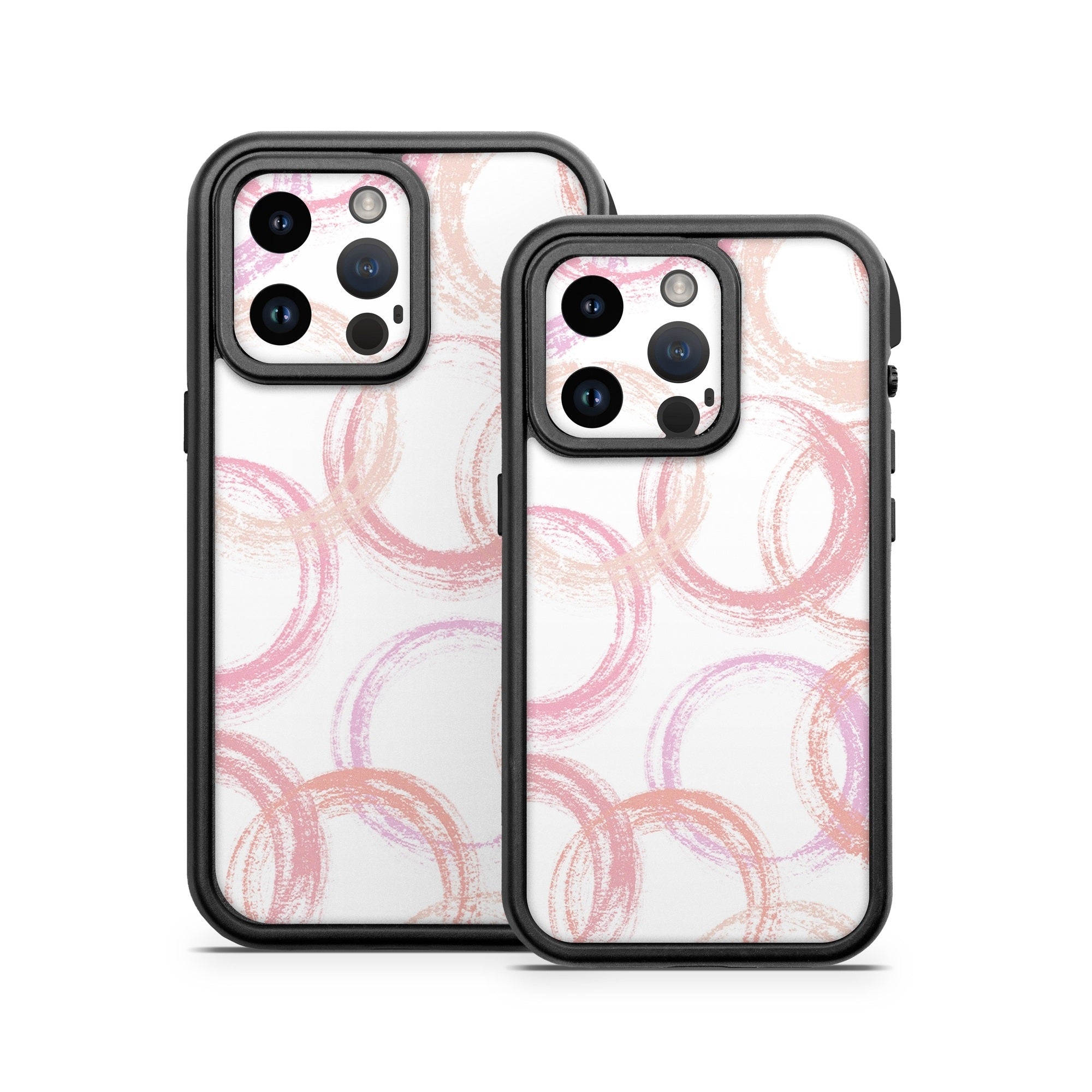 Pink Circles - Otterbox Fre iPhone 14 Case Skin