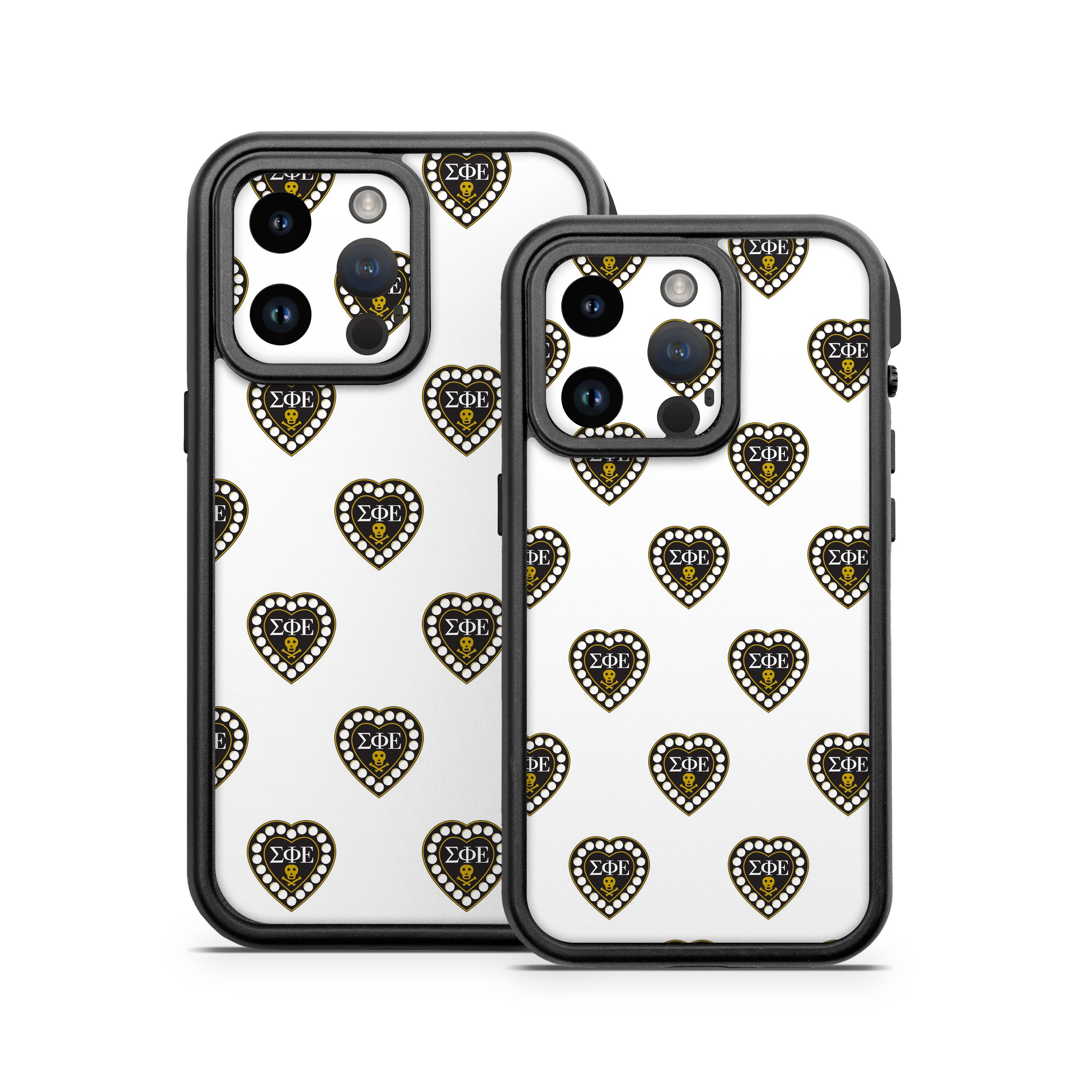Sigma Phi Epsilon Badge Pattern White - Otterbox Fre iPhone 14 Case Skin