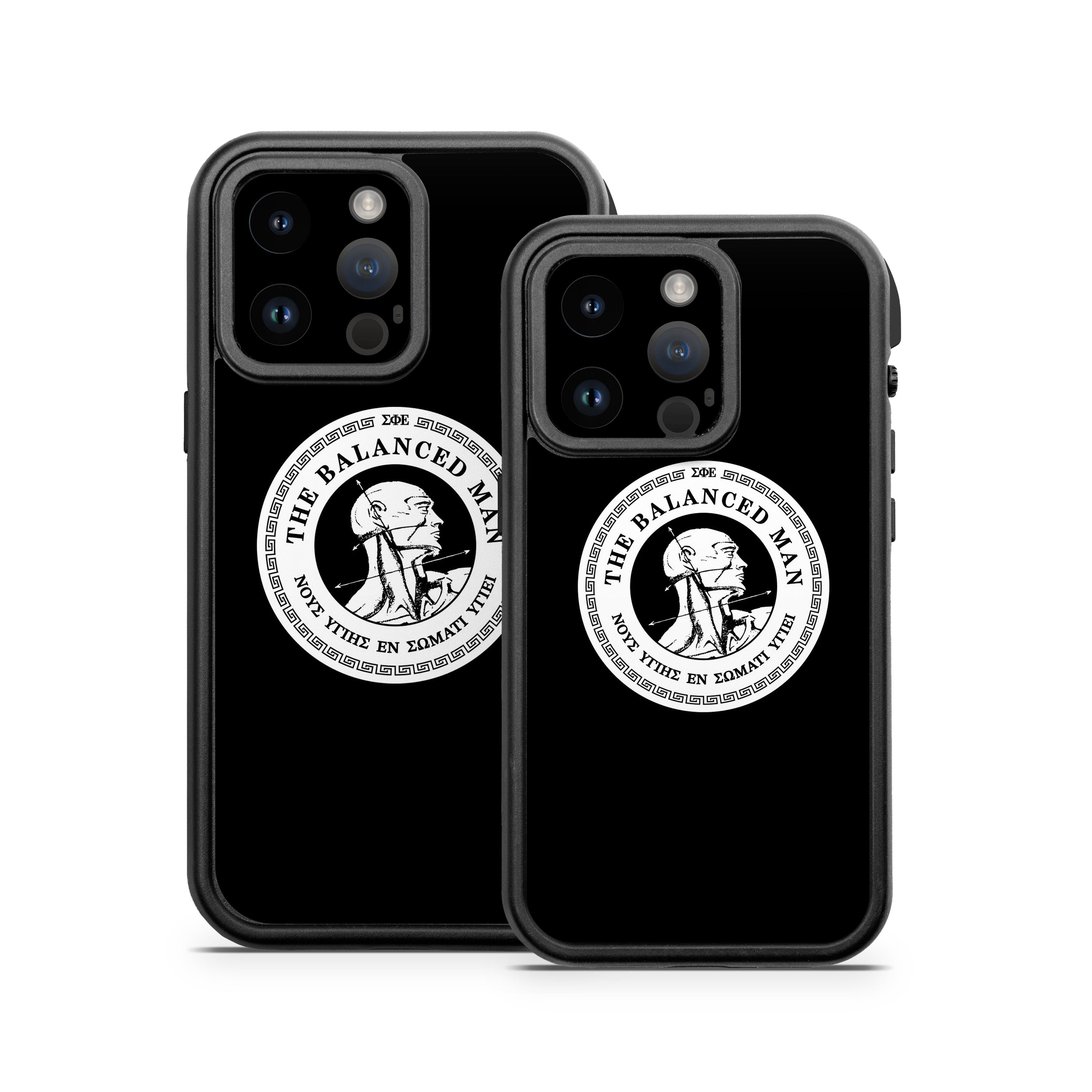 Sigma Phi Epsilon Balanced Man Black - Otterbox Fre iPhone 14 Case Skin