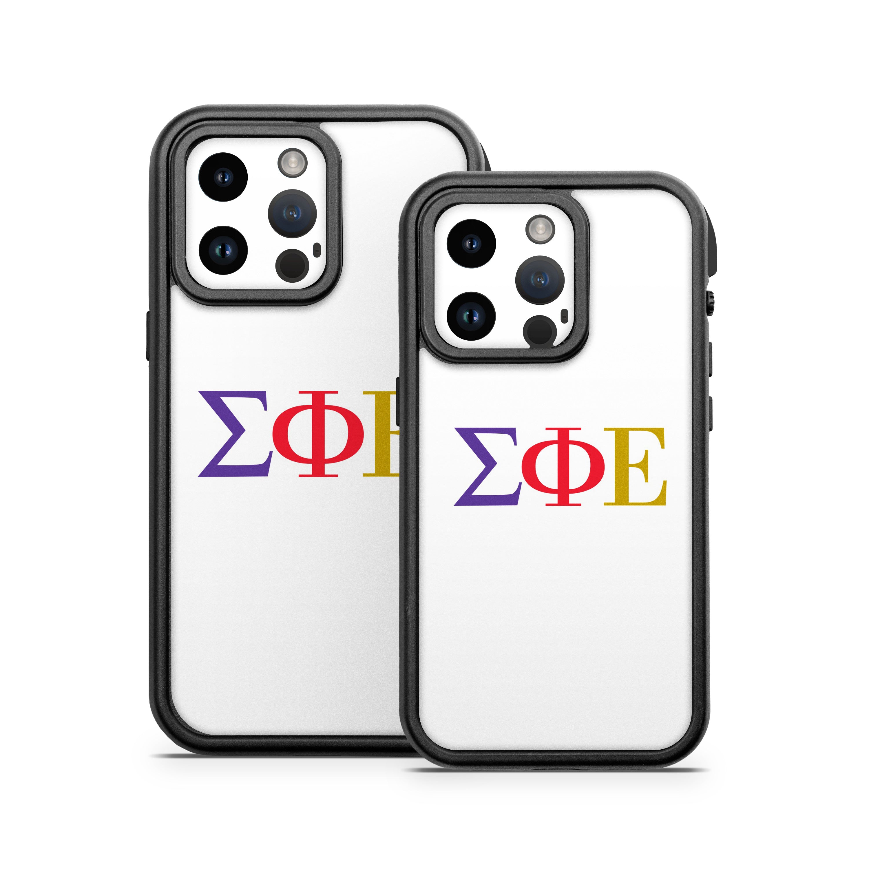 Sigma Phi Epsilon Greek Letters White - Otterbox Fre iPhone 14 Case Skin