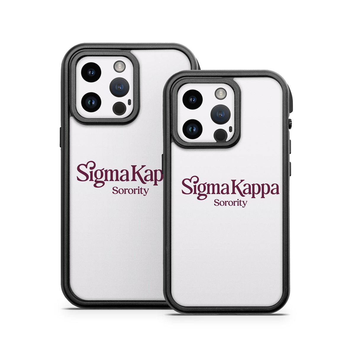 Sigma Kappa Sorority Logo Mary Maroon on Dove Love - Otterbox Fre iPhone 14 Case Skin