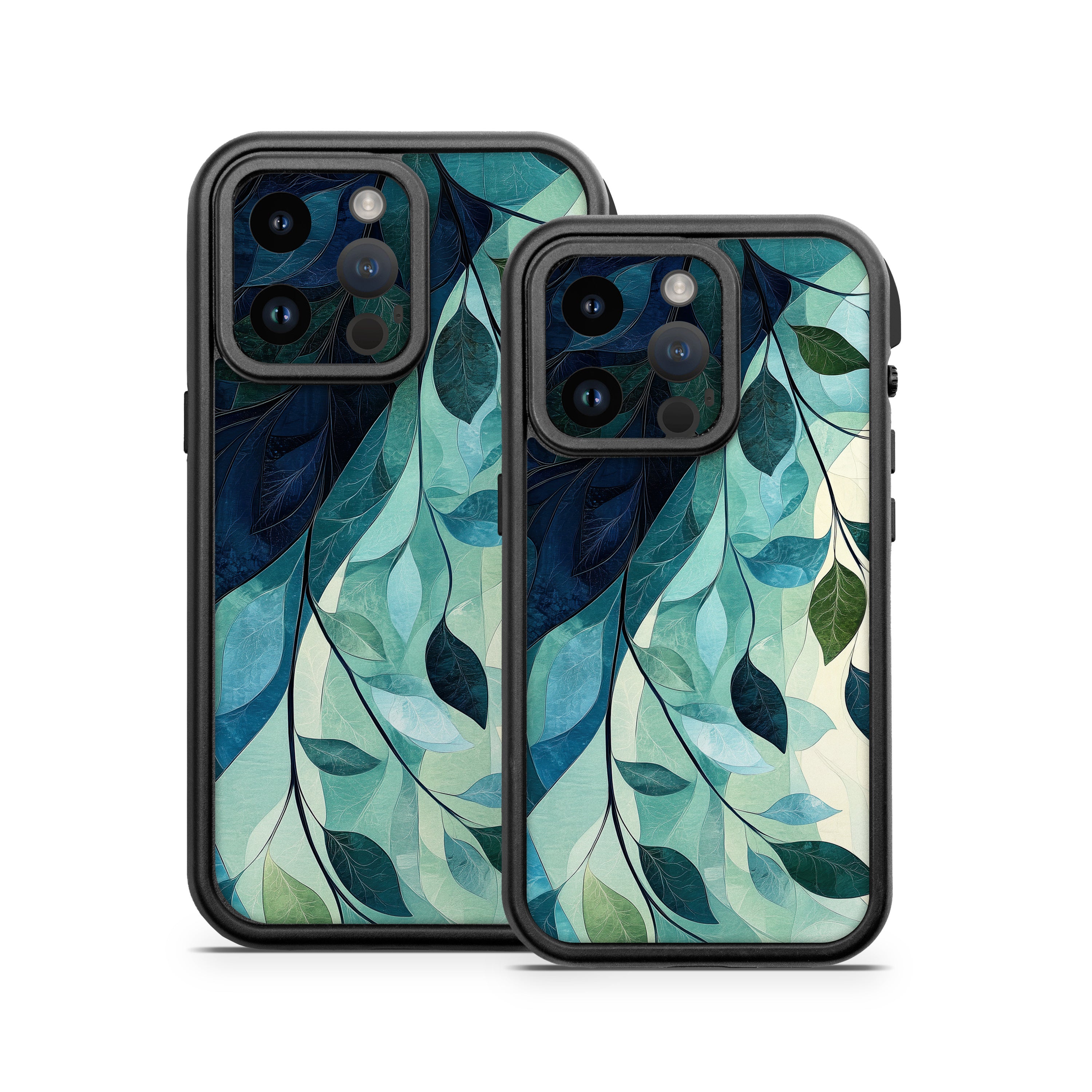 Teal and Indigo - Otterbox Fre iPhone 14 Case Skin