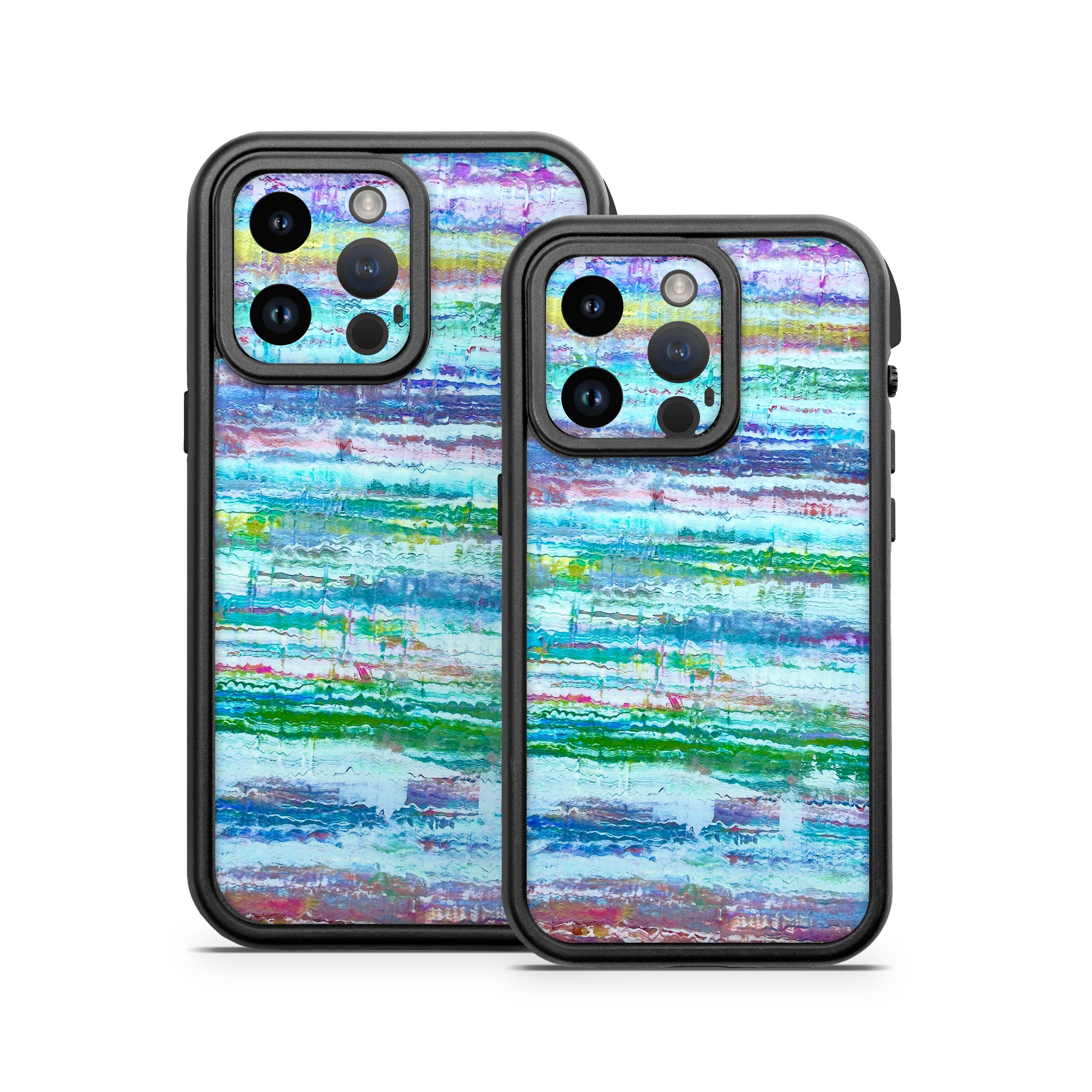 Textured Stripes - Otterbox Fre iPhone 14 Case Skin