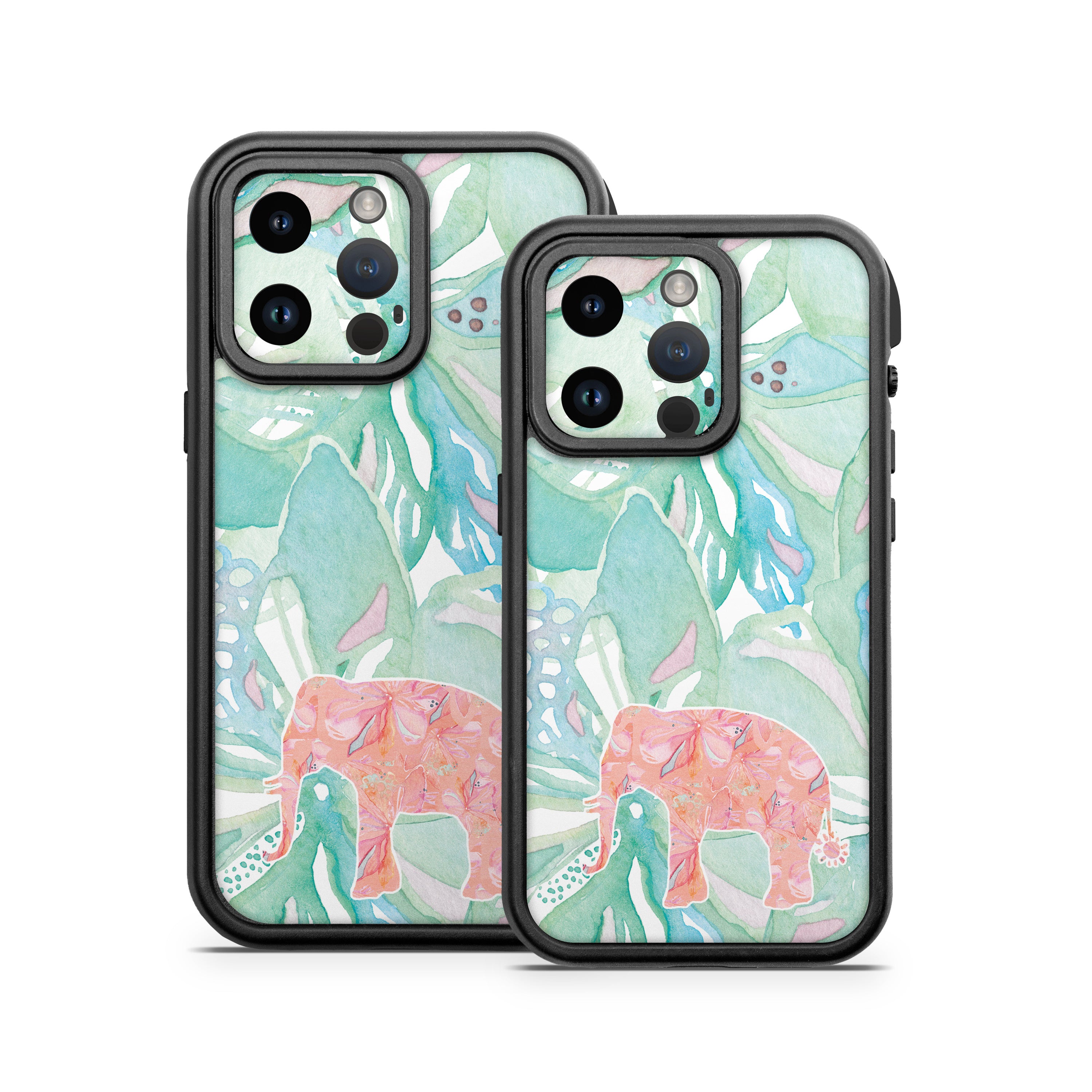 Tropical Elephant - Otterbox Fre iPhone 14 Case Skin