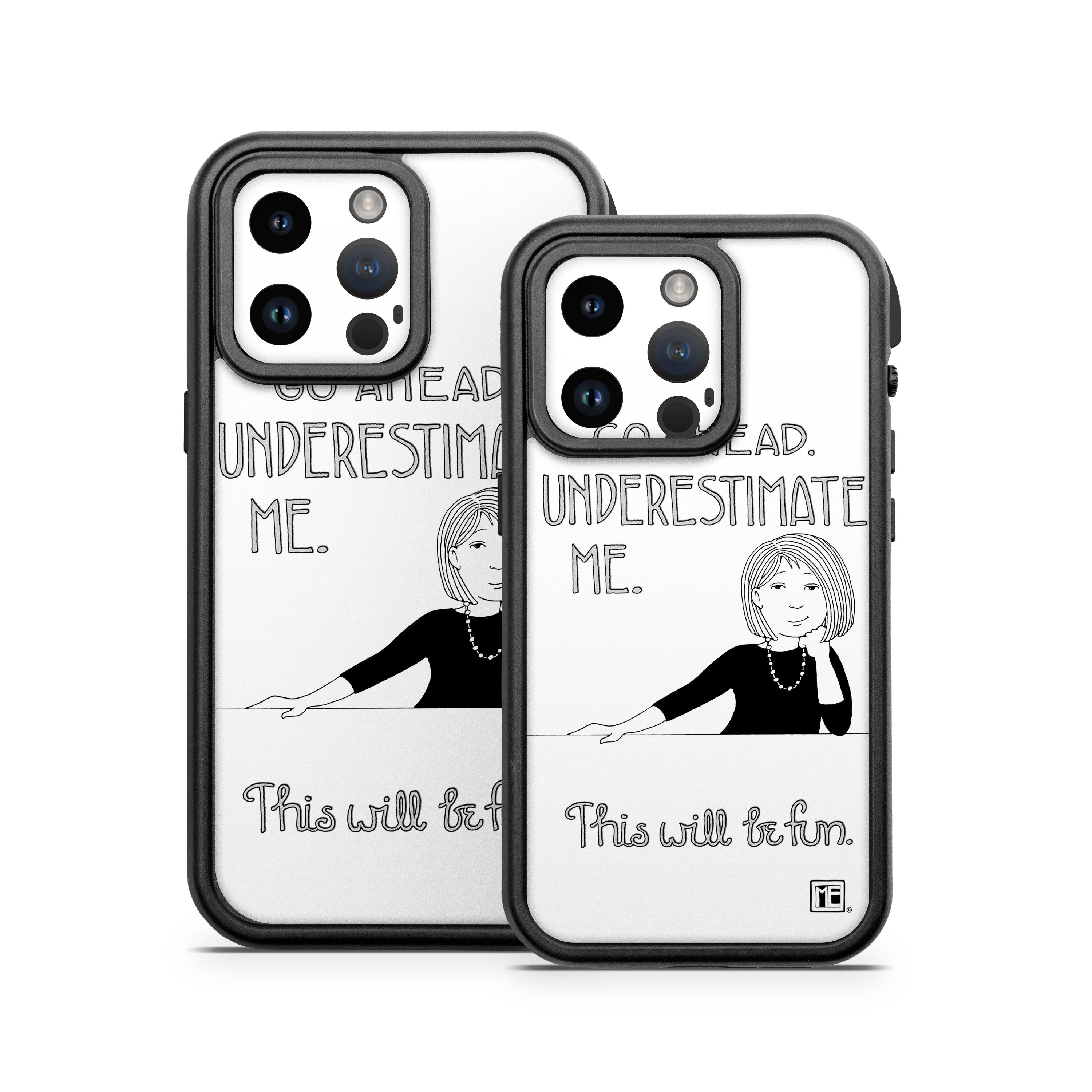Underestimate Me - Otterbox Fre iPhone 14 Case Skin