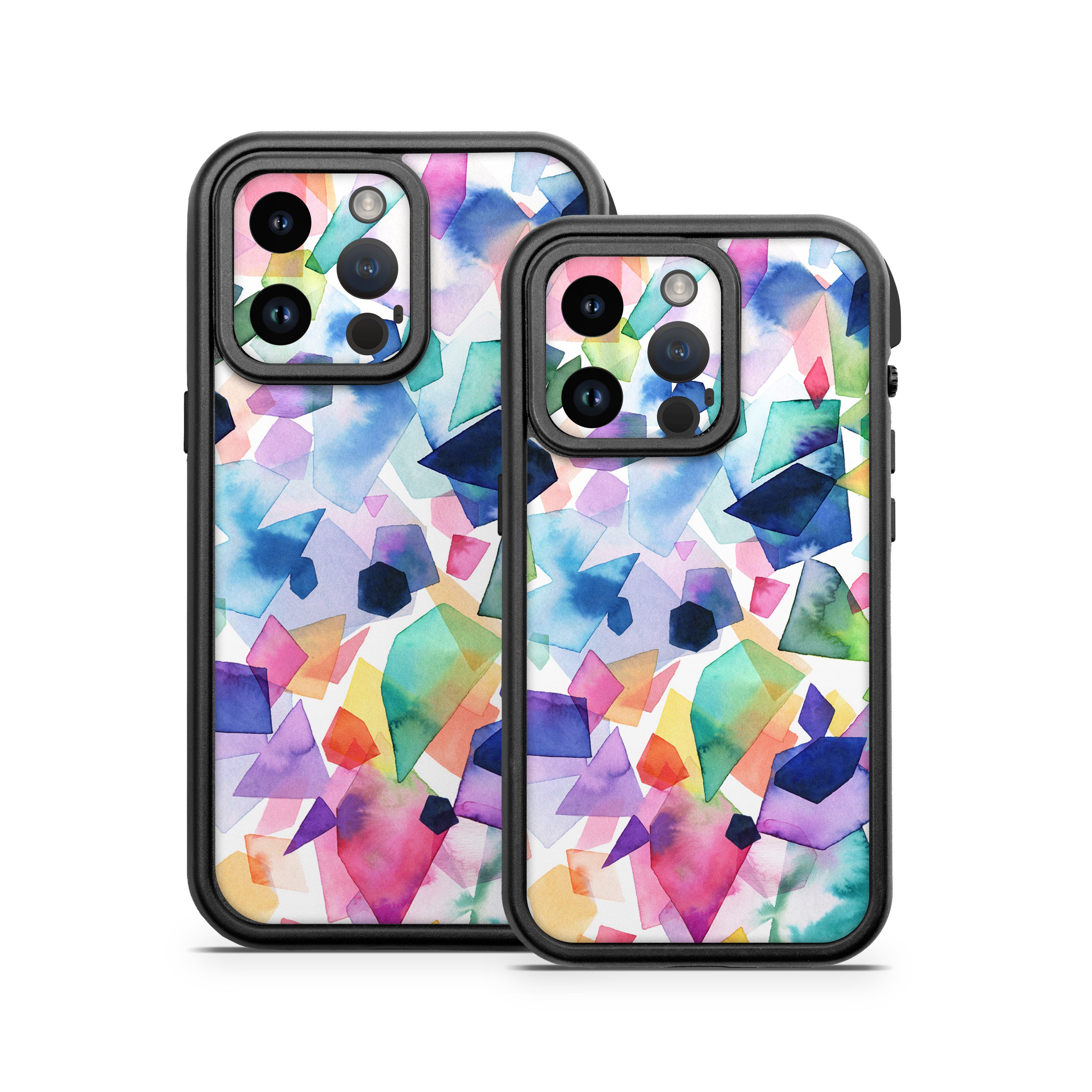Watercolor Crystals and Gems - Otterbox Fre iPhone 14 Case Skin