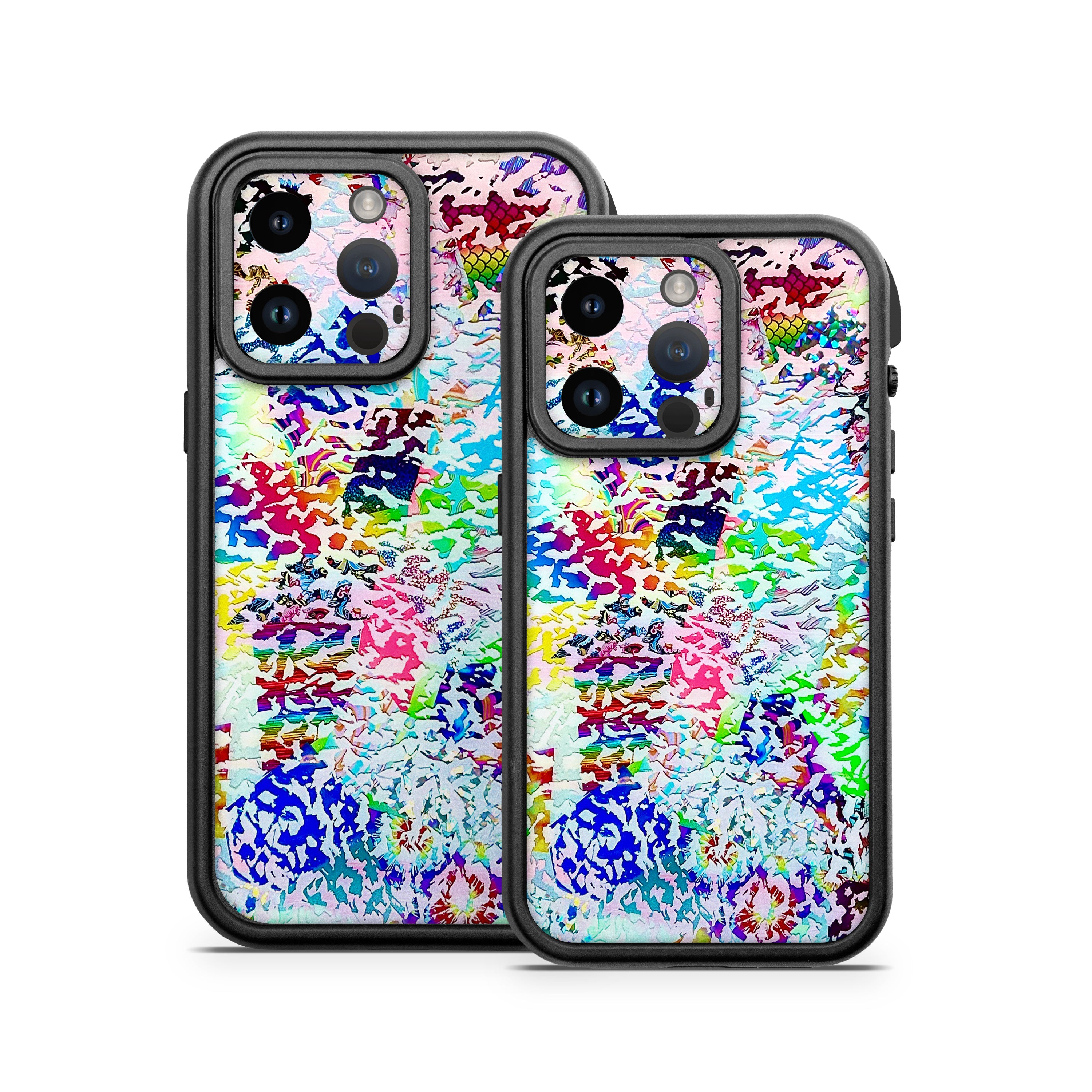 White Etching - Otterbox Fre iPhone 14 Case Skin