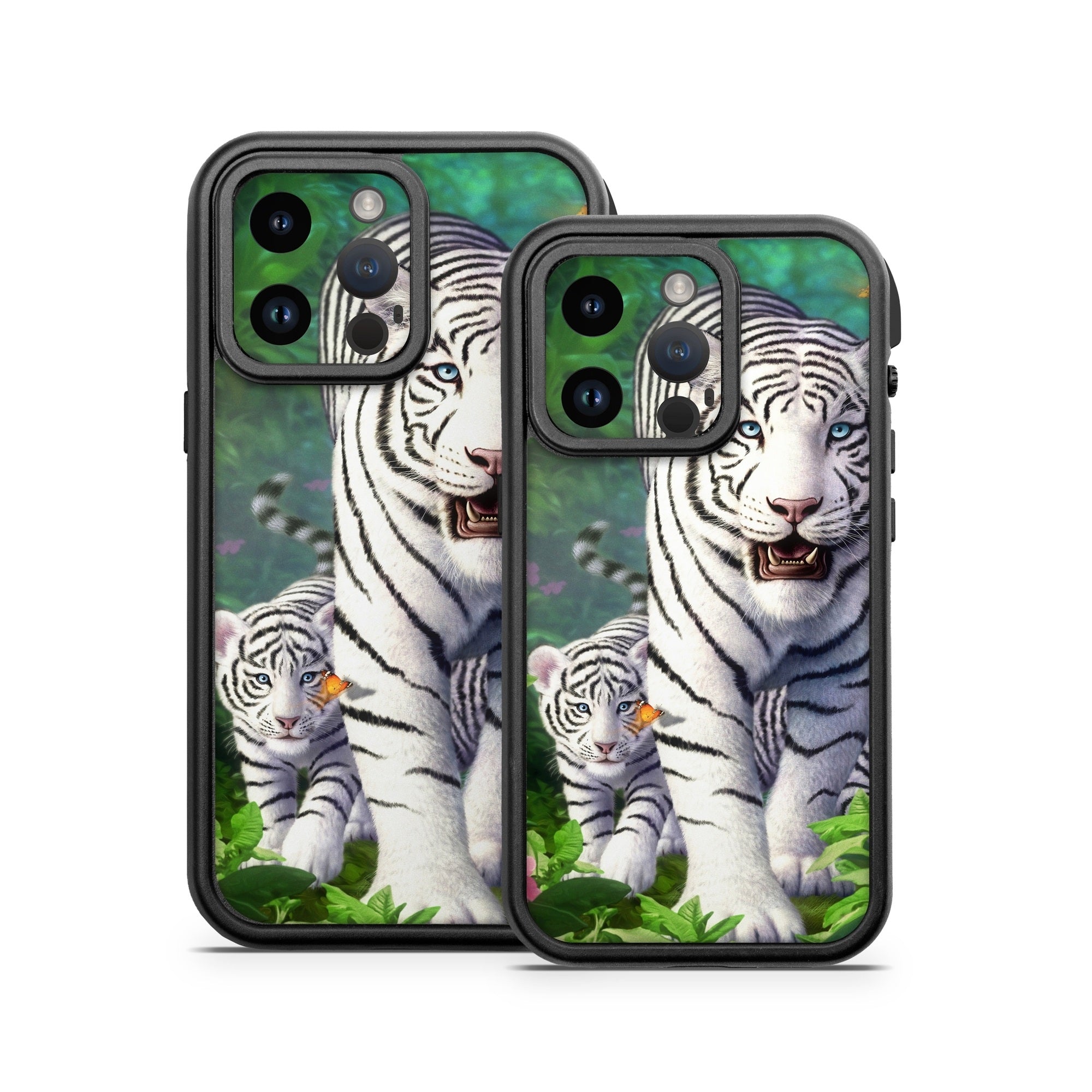 White Tigers - Otterbox Fre iPhone 14 Case Skin