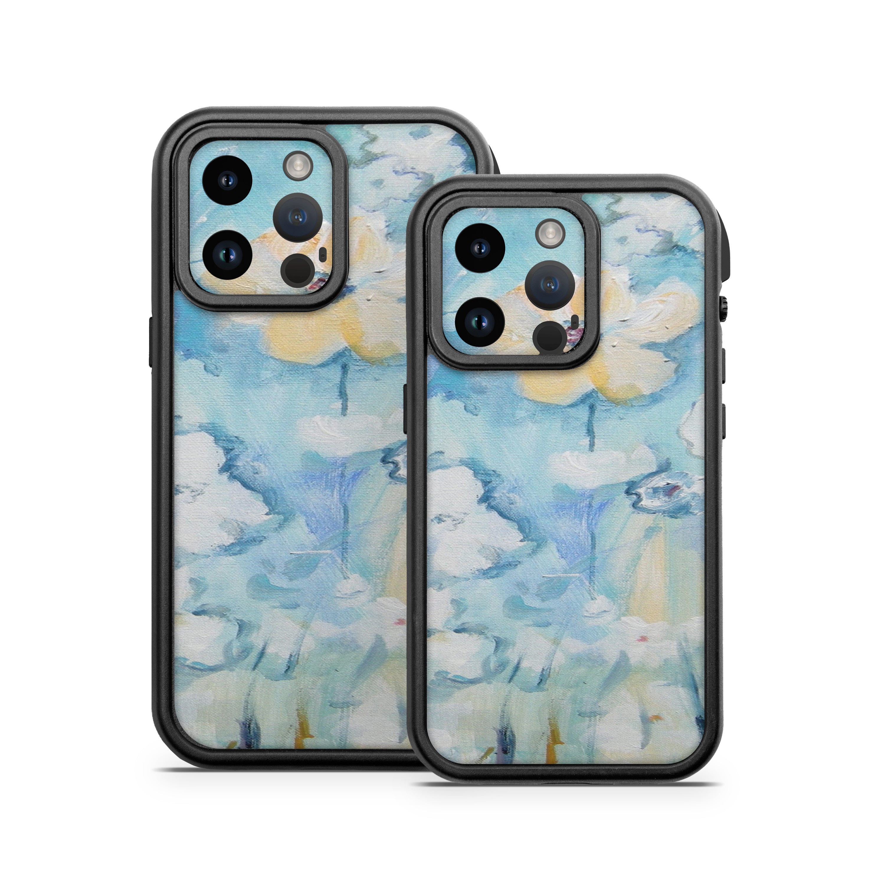 White & Blue - Otterbox Fre iPhone 14 Case Skin