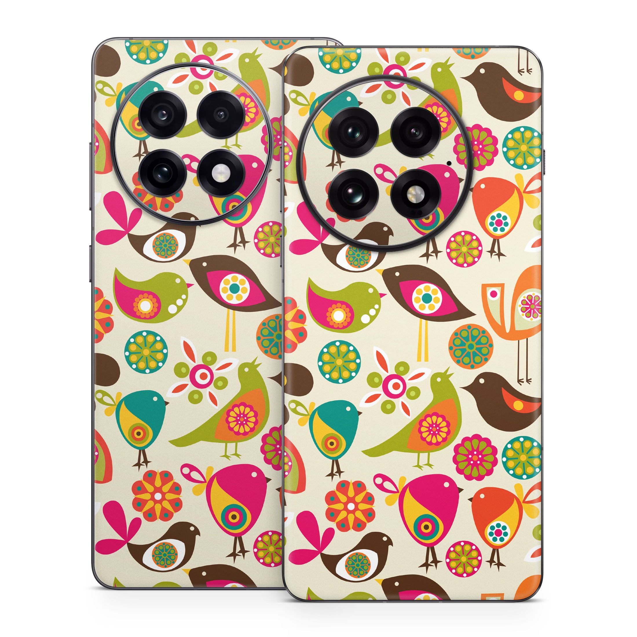 Bird Flowers - OnePlus 13 Skin