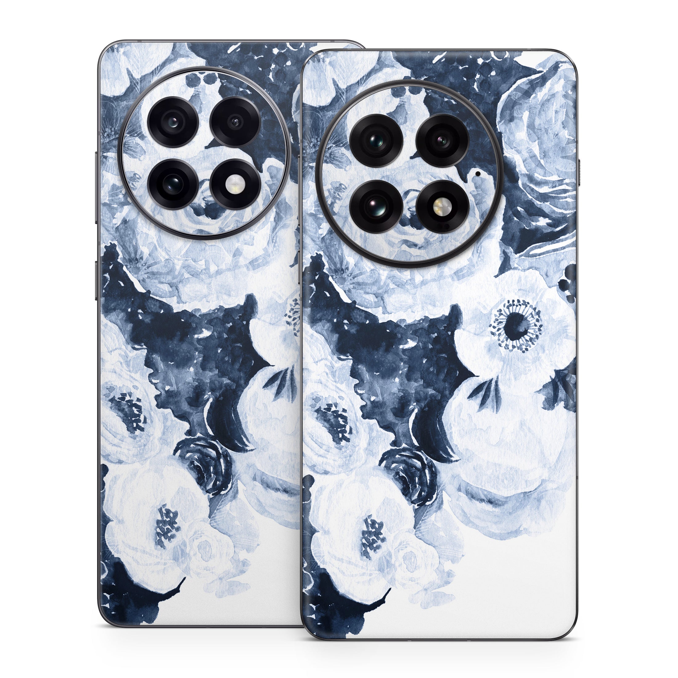 Blue Blooms - OnePlus 13 Skin
