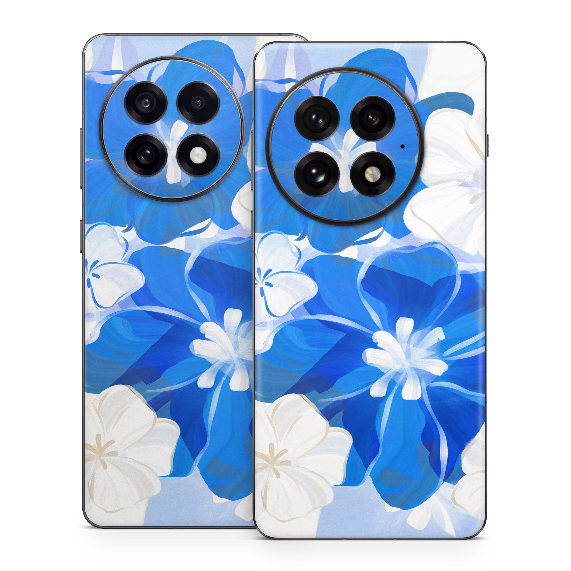 Blue Flowers - OnePlus 13 Skin