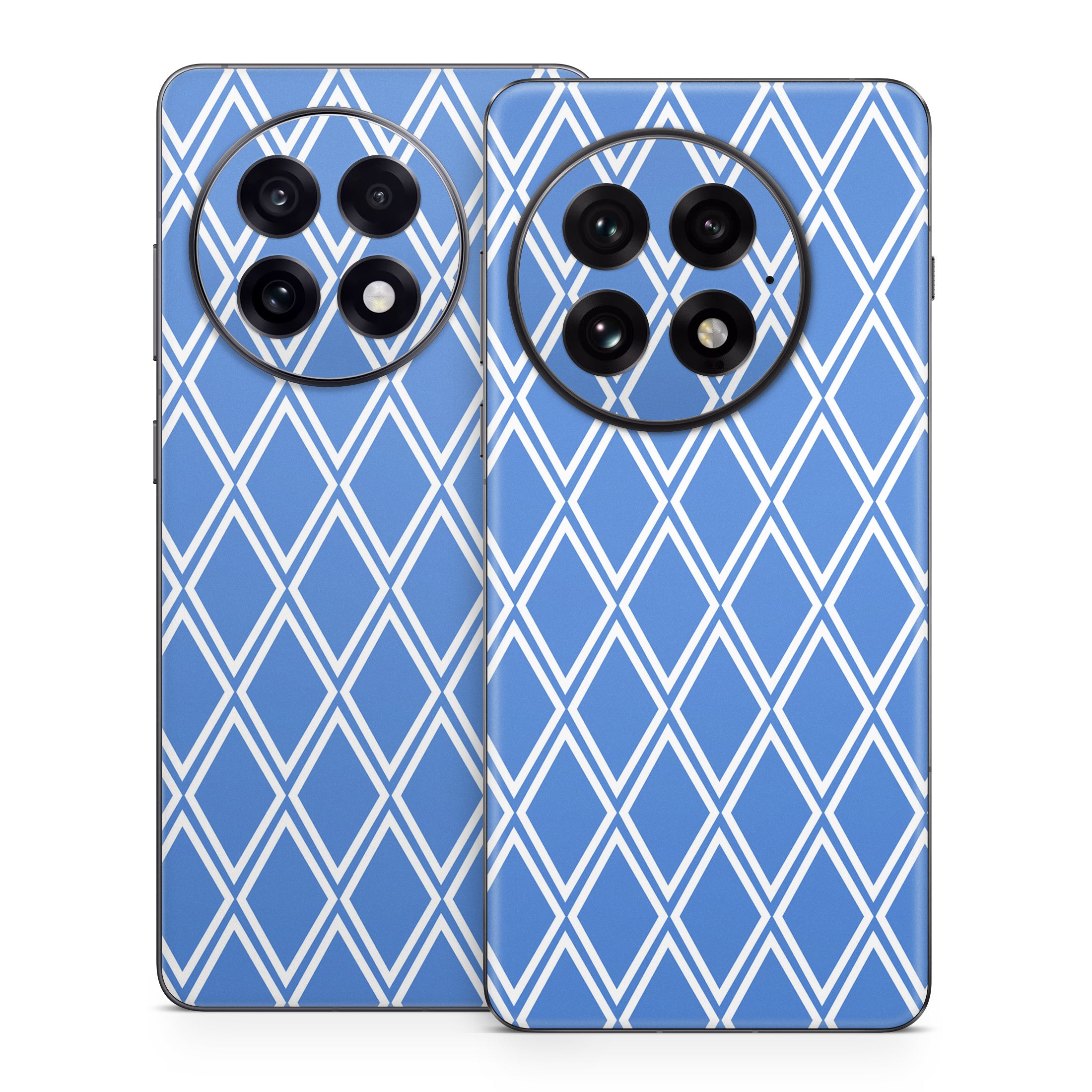 Blue Checks - OnePlus 13 Skin