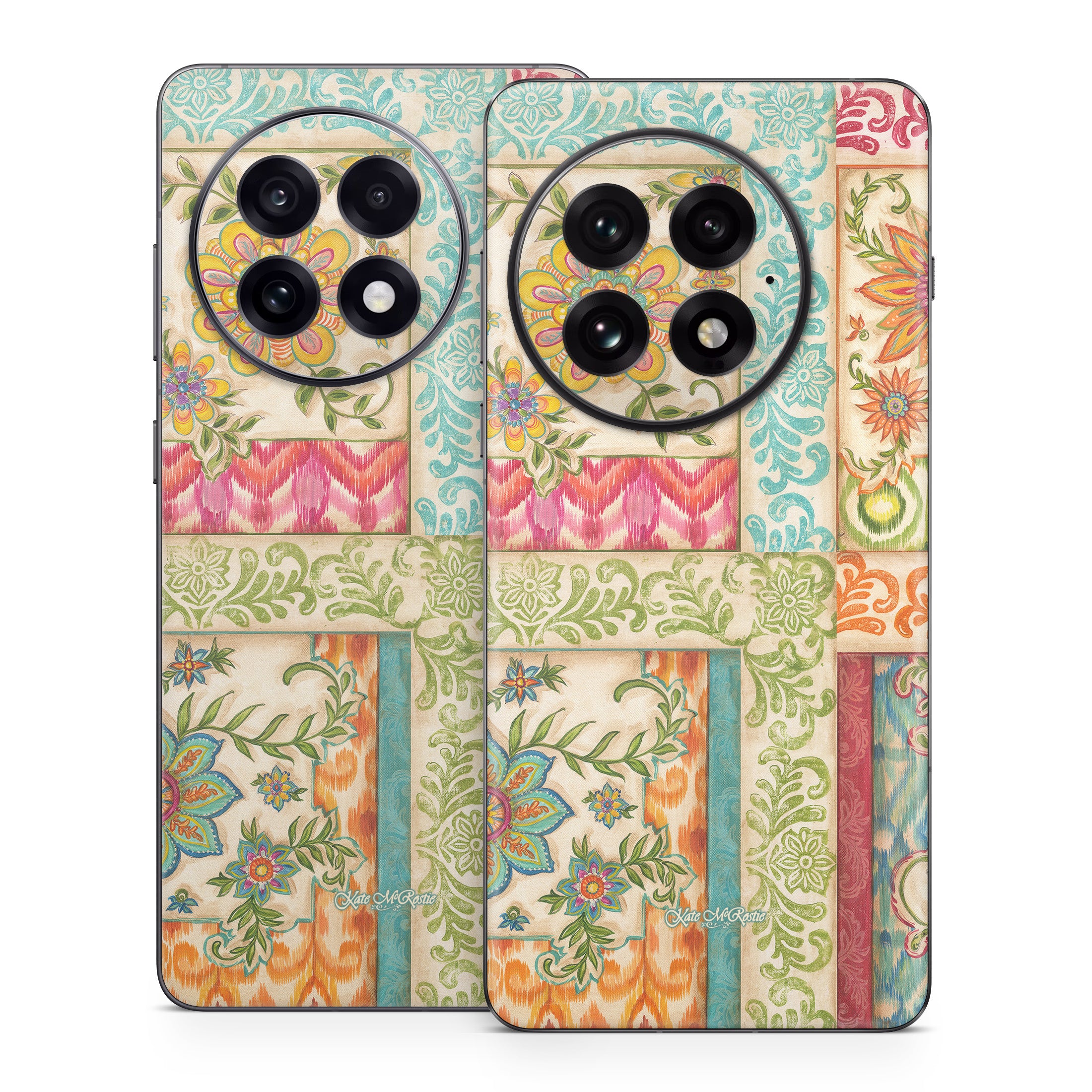 Ikat Floral - OnePlus 13 Skin